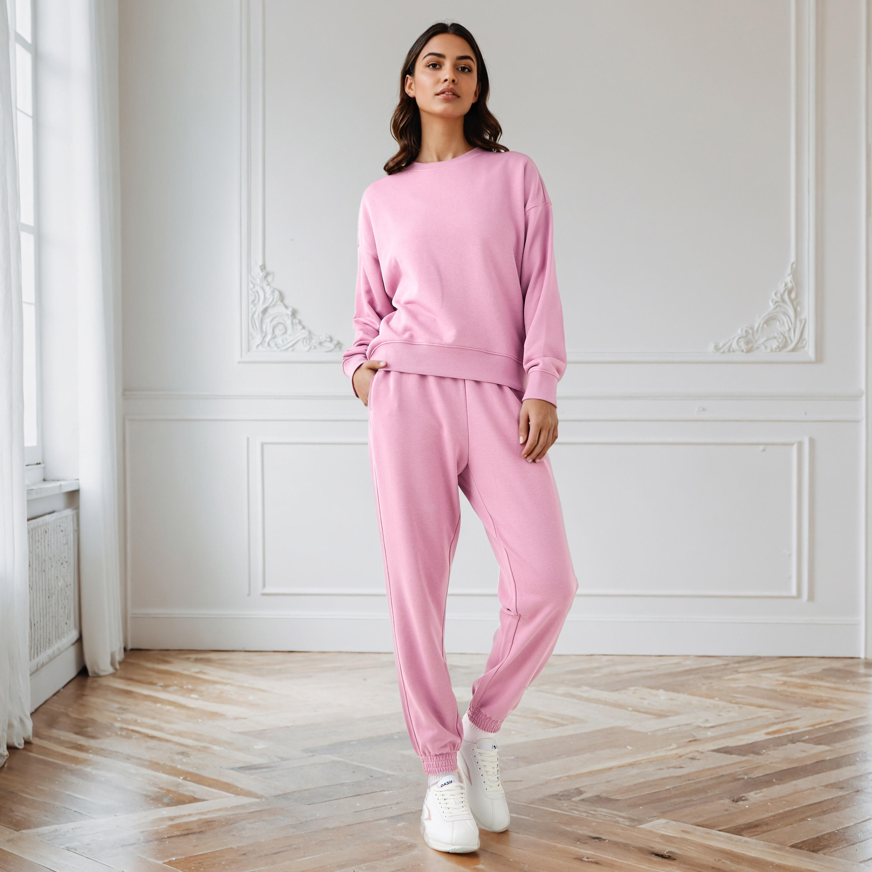 Relaxed Fit Sweatshirt-women-winterwear-hoodiesandsweatshirts-sweatshirts-image-2