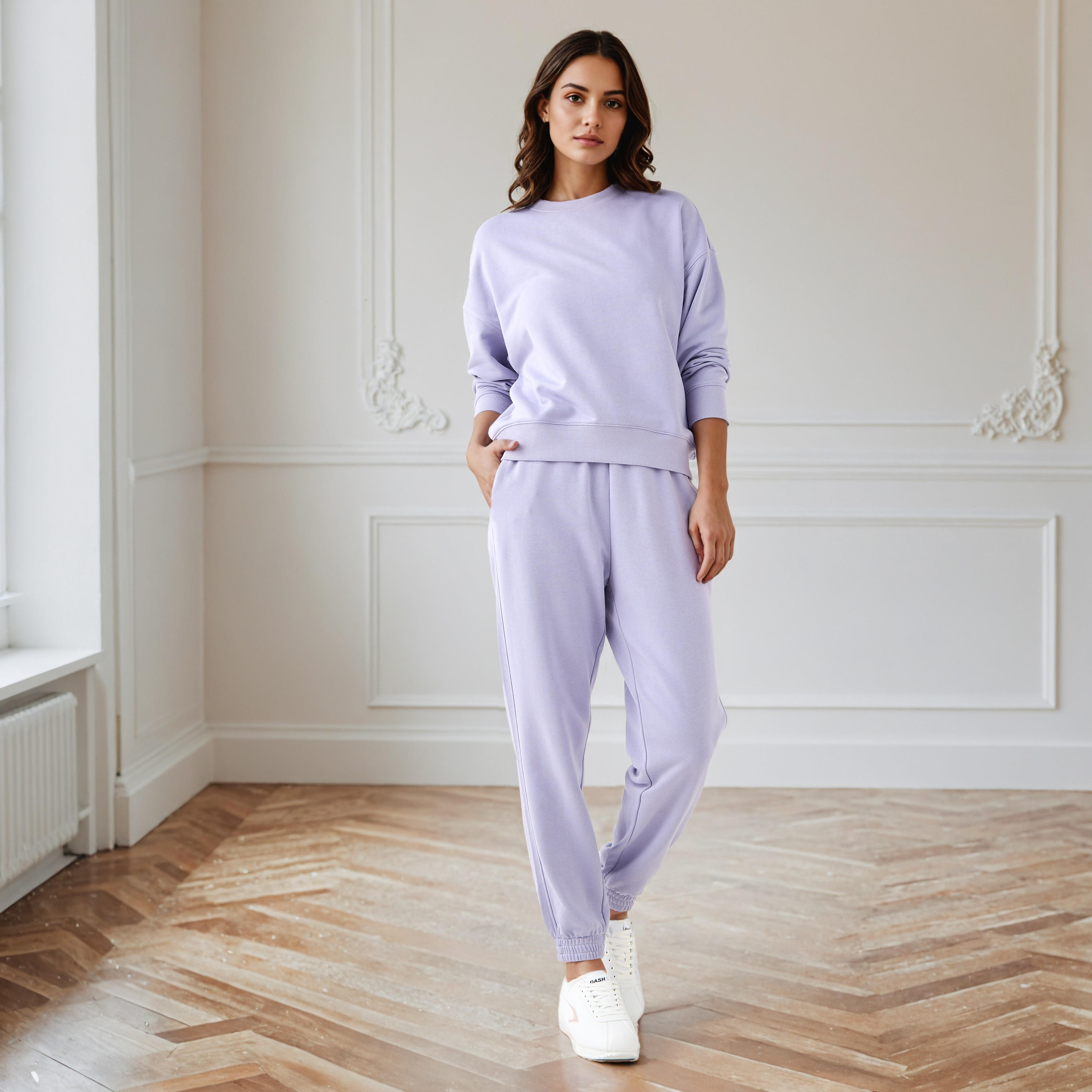 Relaxed Fit Sweatshirt-women-winterwear-hoodiesandsweatshirts-sweatshirts-image-2