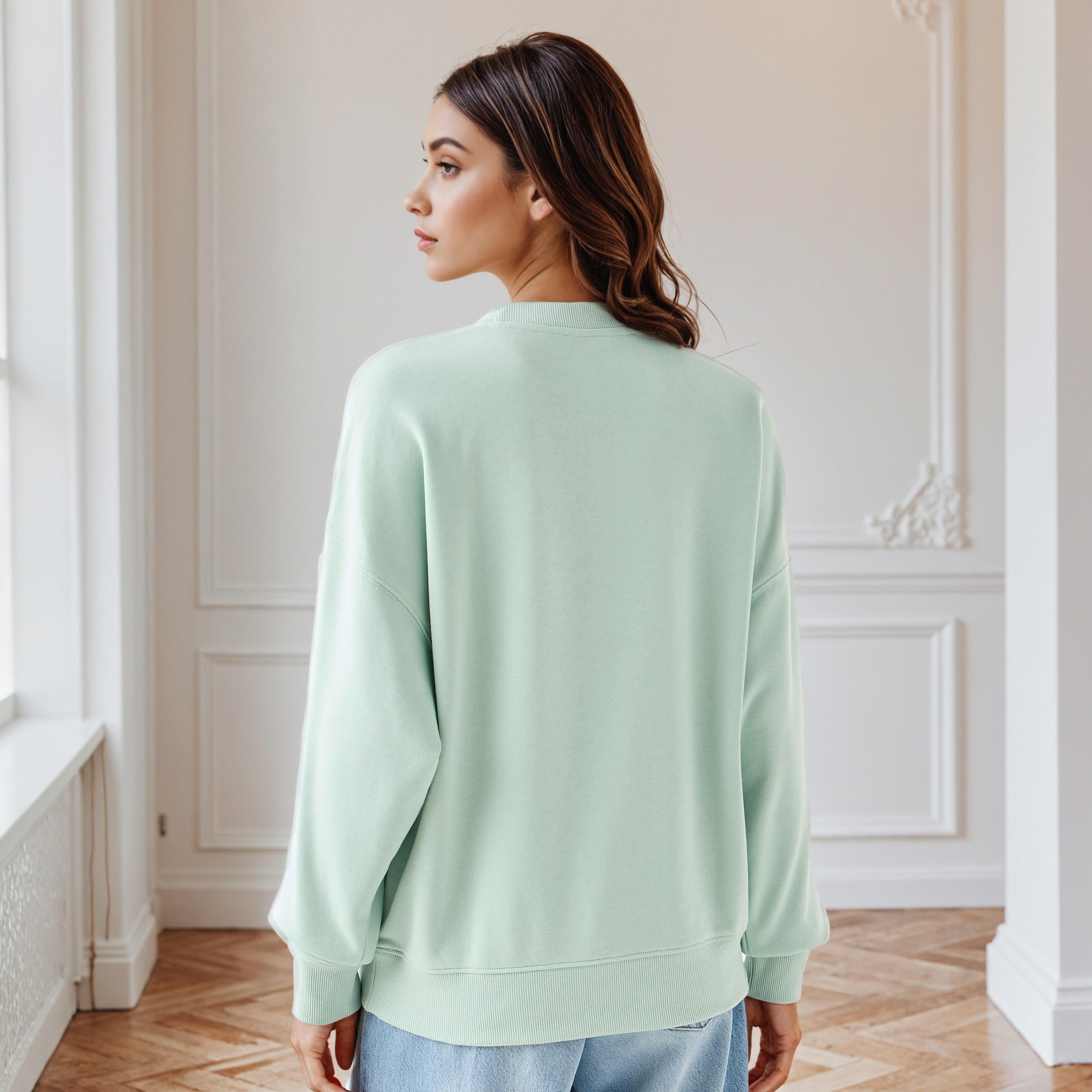 Relaxed Fit Sweatshirt-women-winterwear-hoodiesandsweatshirts-sweatshirts-image-3