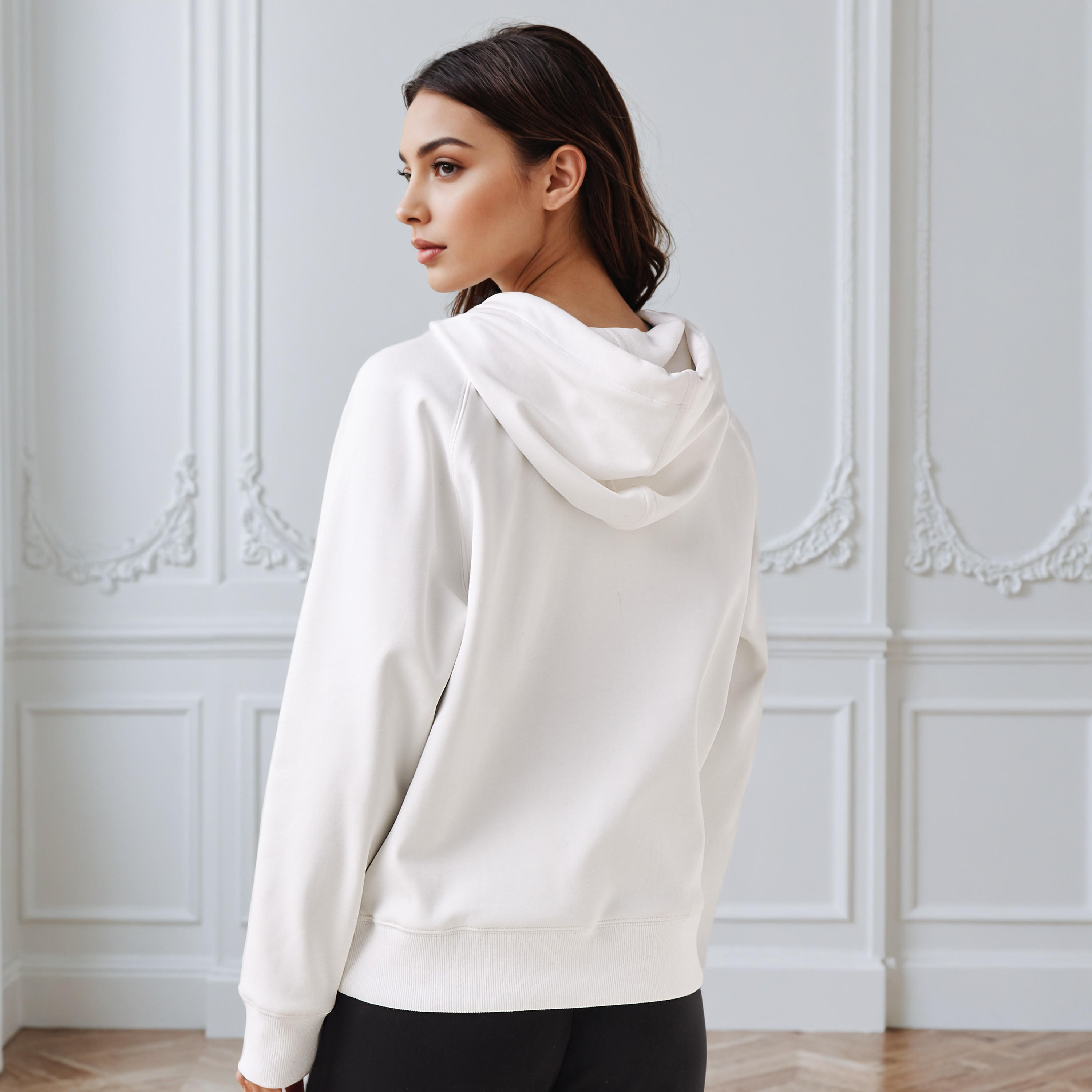 Rope Drawcord Hoodie with Kangaroo Pockets-women-winterwear-hoodiesandsweatshirts-hoodies-image-3