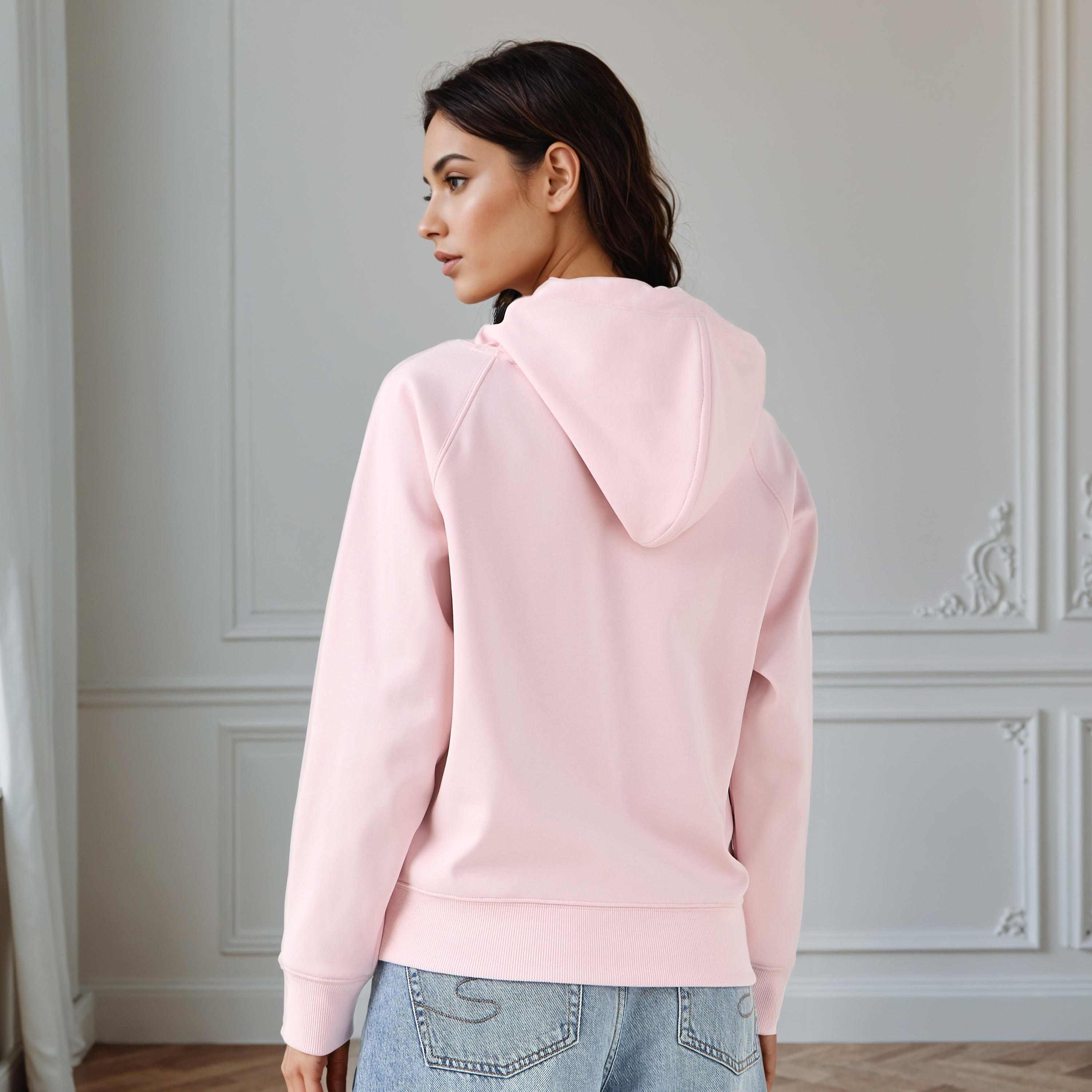 Rope Drawcord Hoodie with Kangaroo Pockets-women-winterwear-hoodiesandsweatshirts-hoodies-image-3