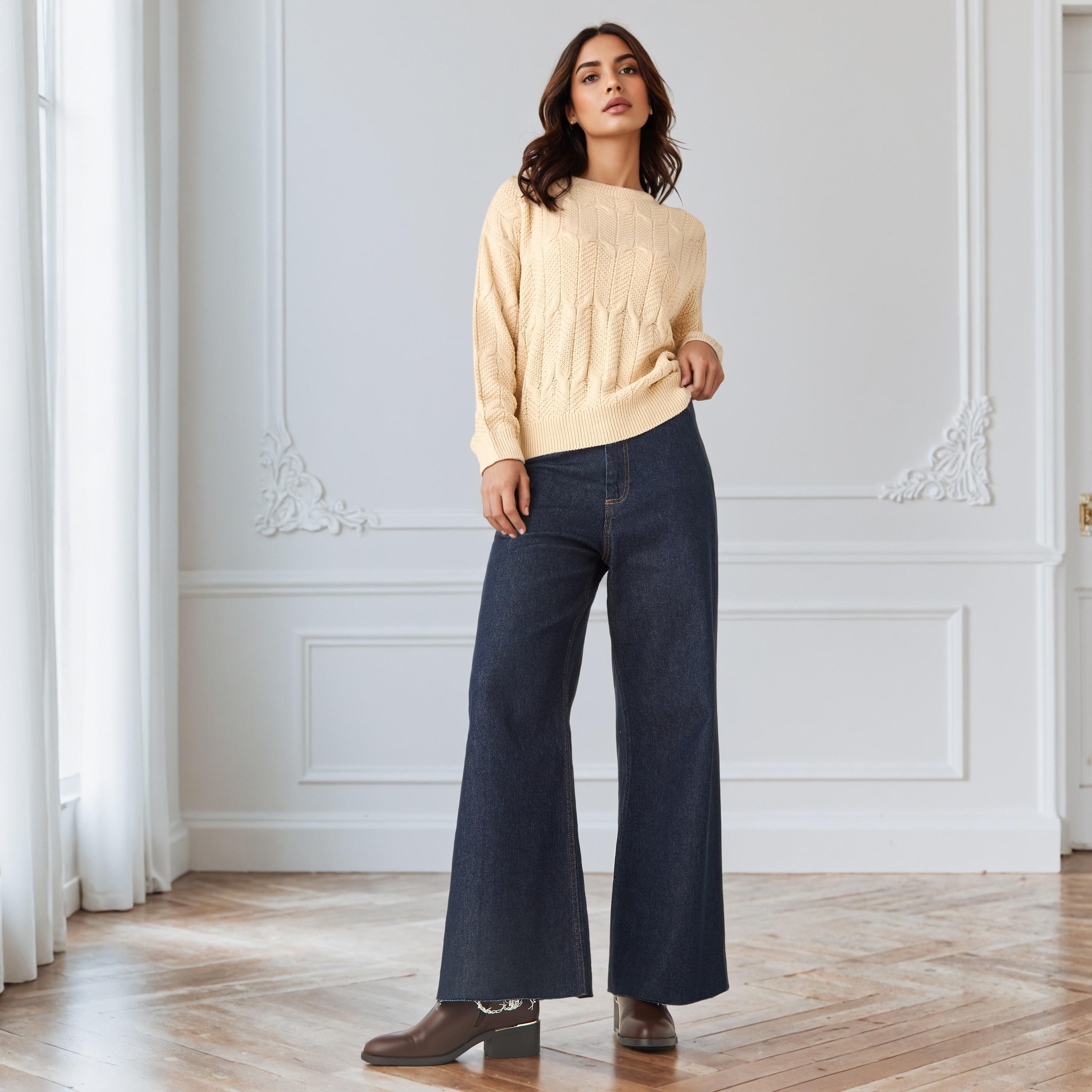 كنزة بارزة الملمس-women-clothing-cardigansandjumpers-jumpers-image-2
