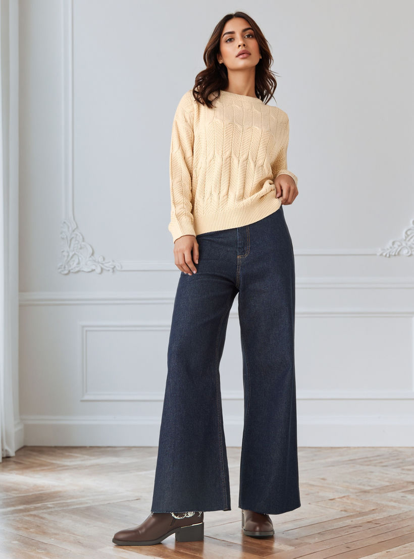 كنزة بارزة الملمس-women-clothing-cardigansandjumpers-jumpers-image-2