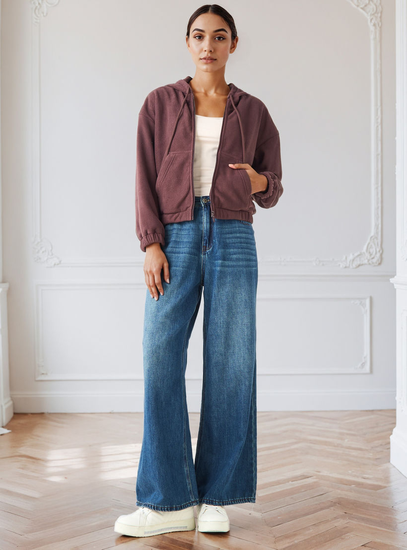 جاكيت صوف بوليستر بقبعة-women-winterwear-coatsandjackets-jackets-image-2