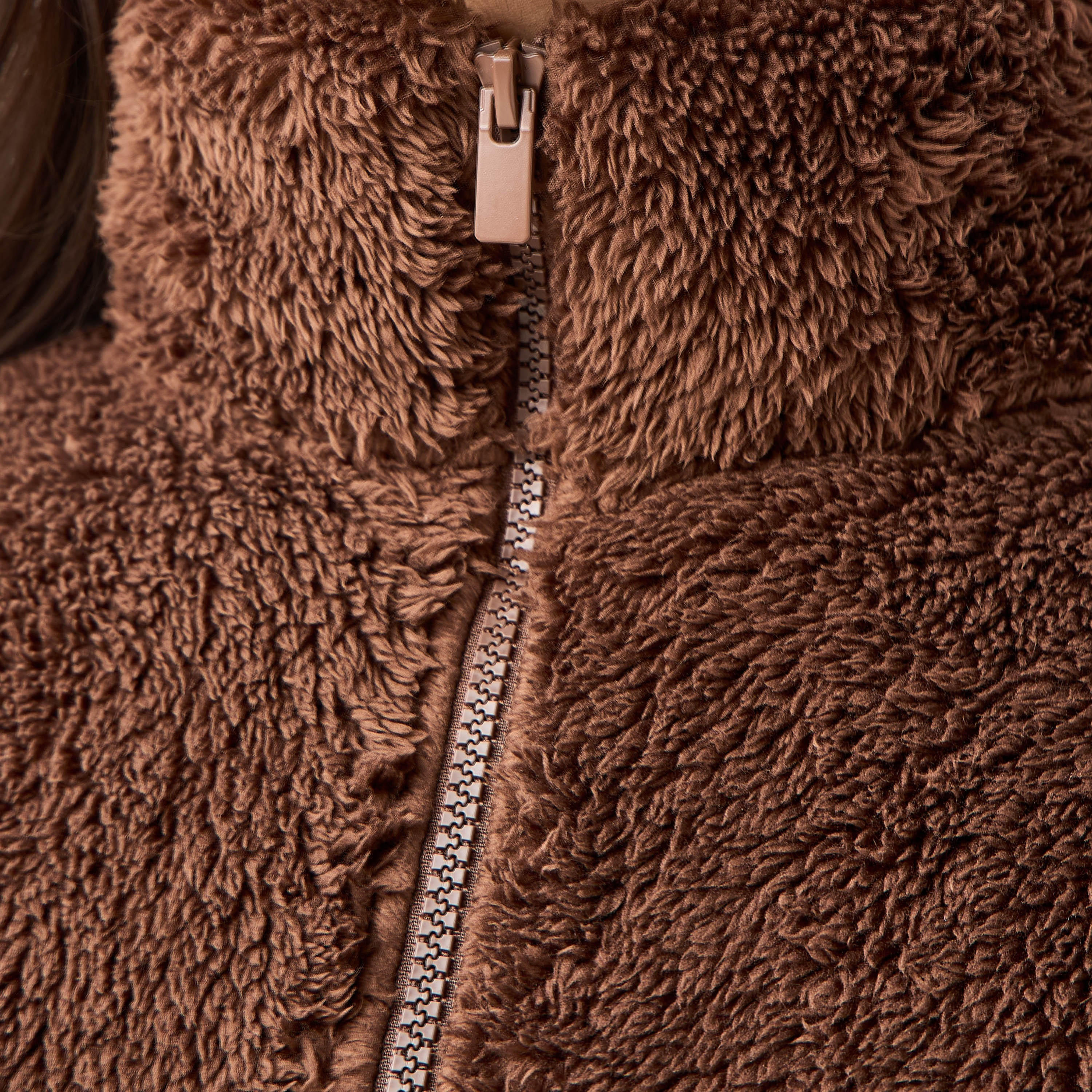 جاكيت بوليستر ببطانة شيربا-women-winterwear-coatsandjackets-jackets-image-7
