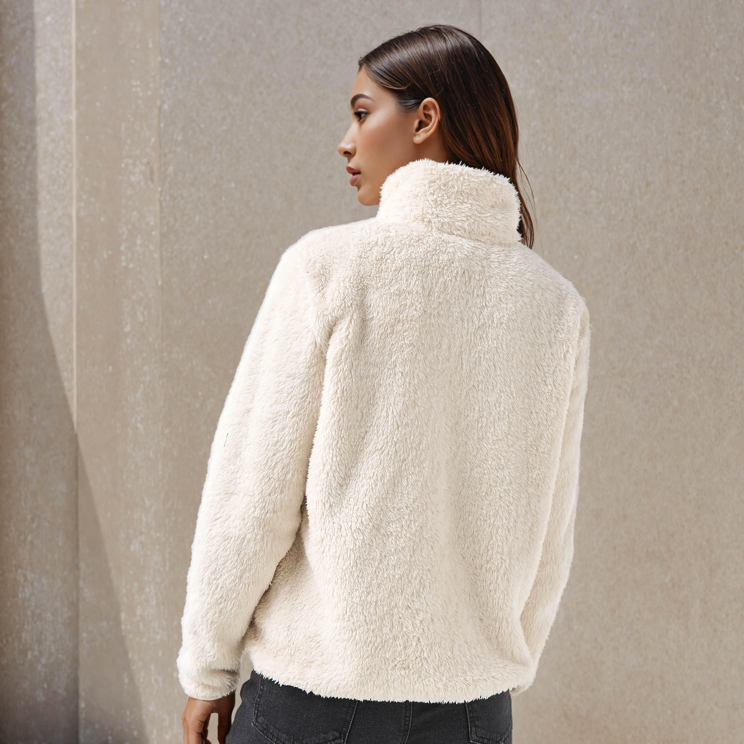 Polyester Jacket with Sherpa Lining-women-winterwear-coatsandjackets-jackets-image-3