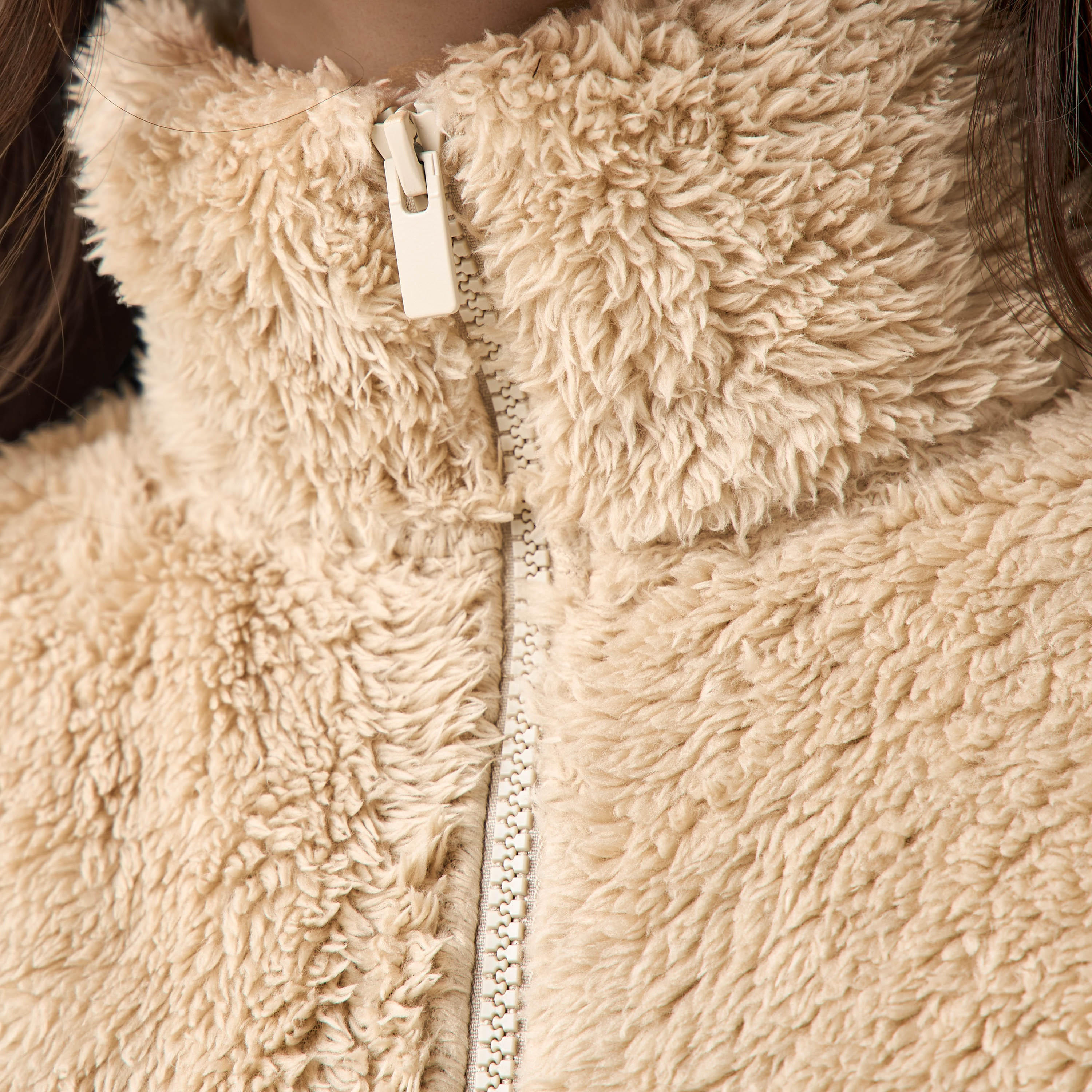 Polyester Jacket with Sherpa Lining-women-winterwear-coatsandjackets-jackets-image-6
