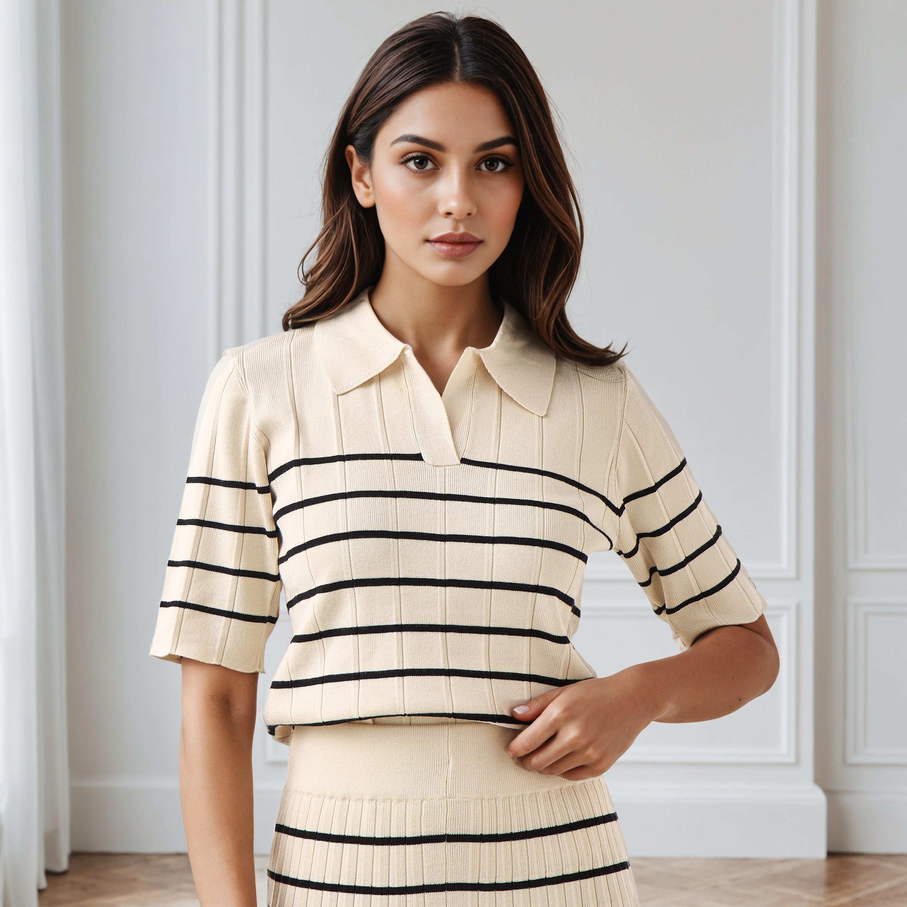 Striped Polo Jumper-women-clothing-cardigansandjumpers-jumpers-image-1