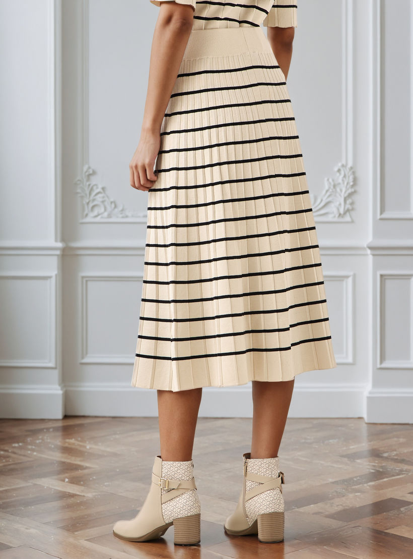 Midi Striped Skirt with Pleat Detail-women-clothing-bottoms-skirts-image-3