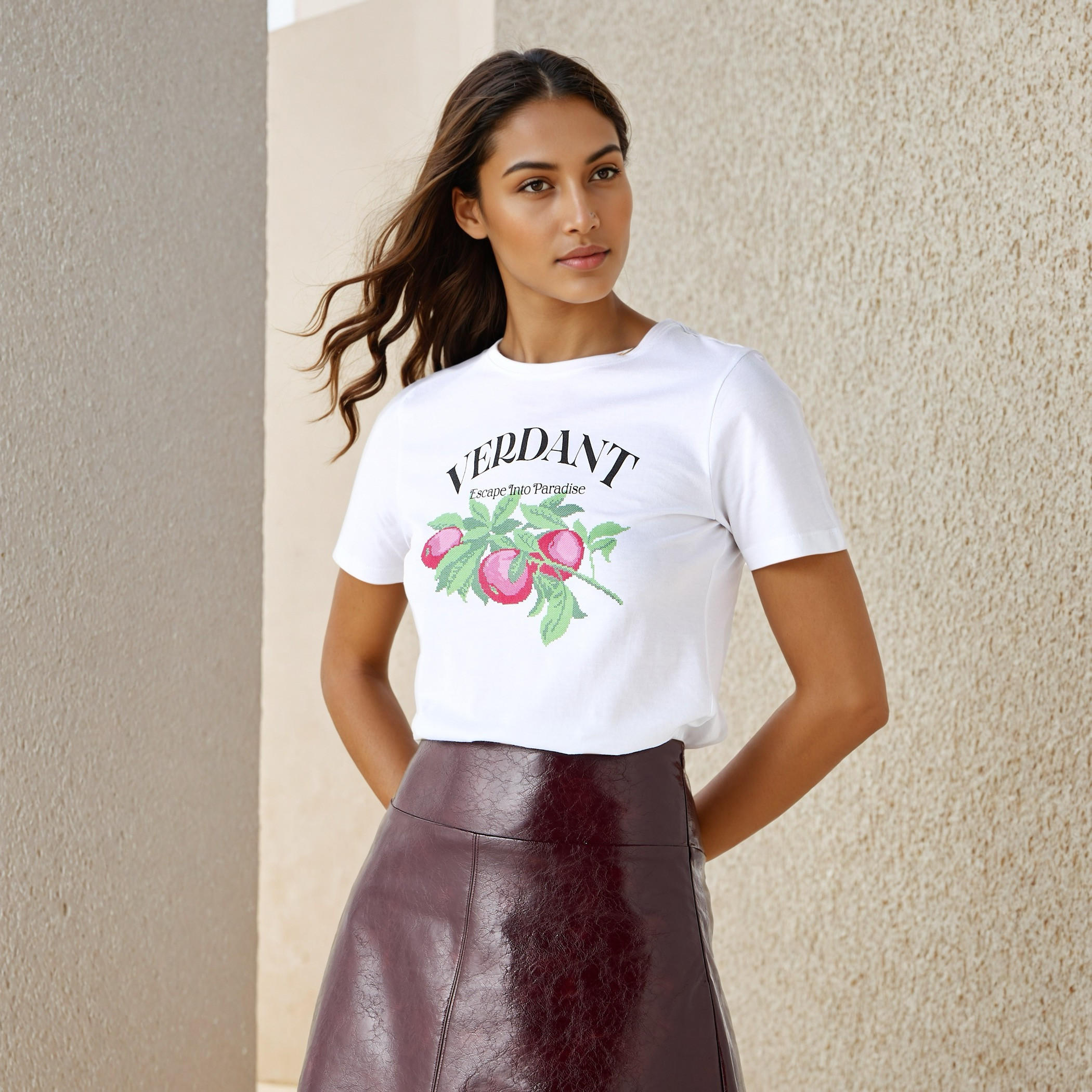 Graphic Print T-shirt-women-clothing-tshirts-image-1
