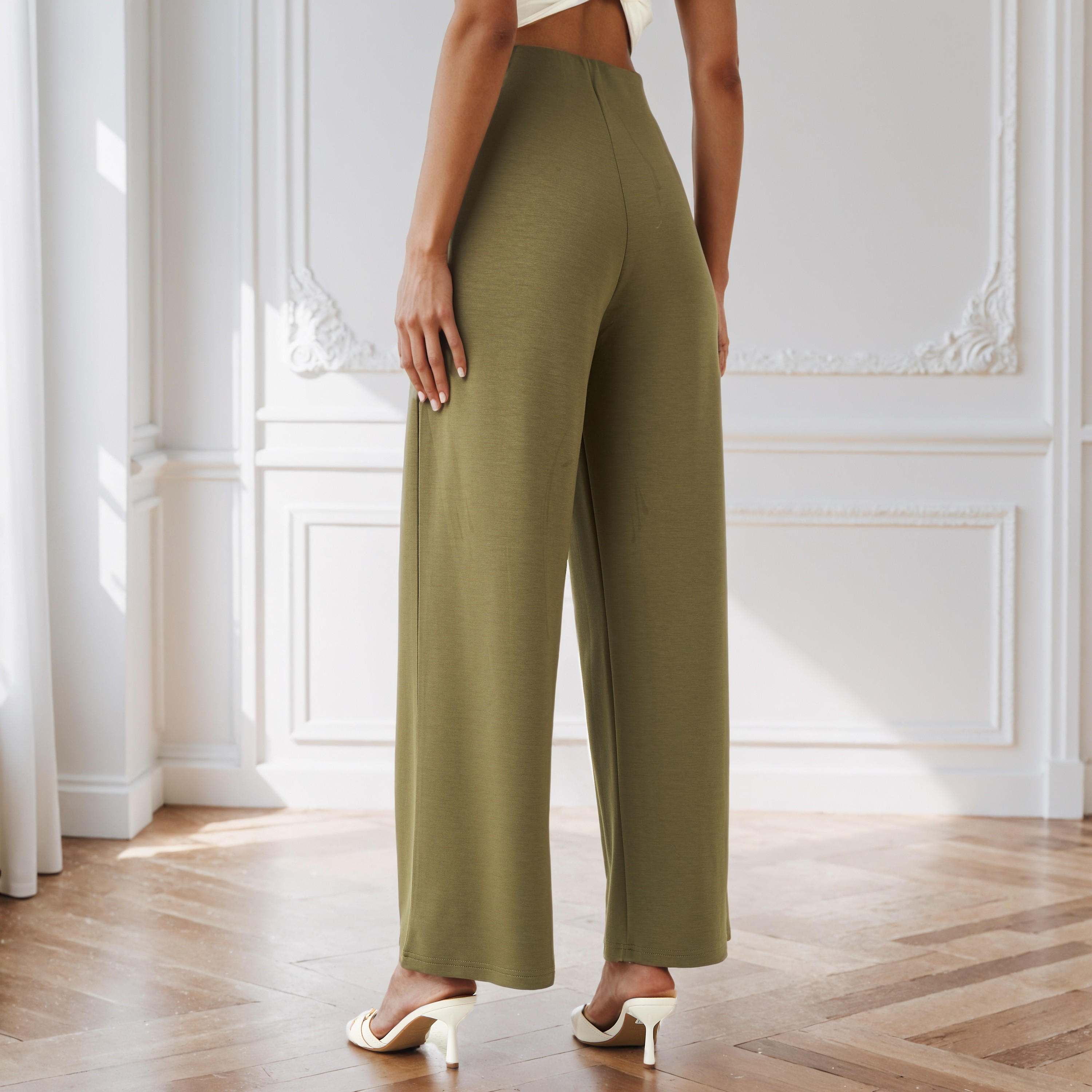 Flexi Waist Palazzo Pants with Pockets-women-clothing-bottoms-trousers-image-3