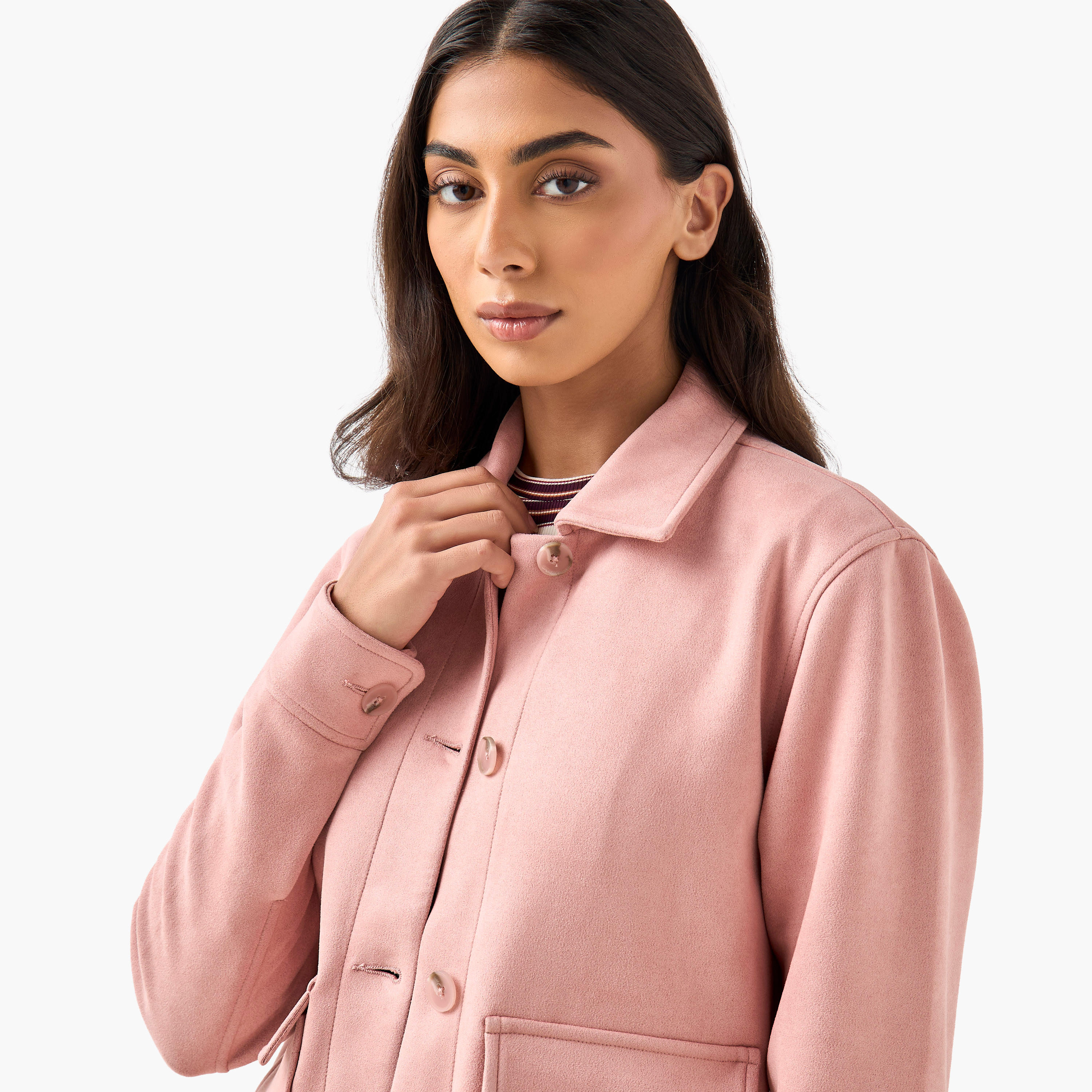 Regular Shacket with Pockets-women-winterwear-coatsandjackets-jackets-image-5