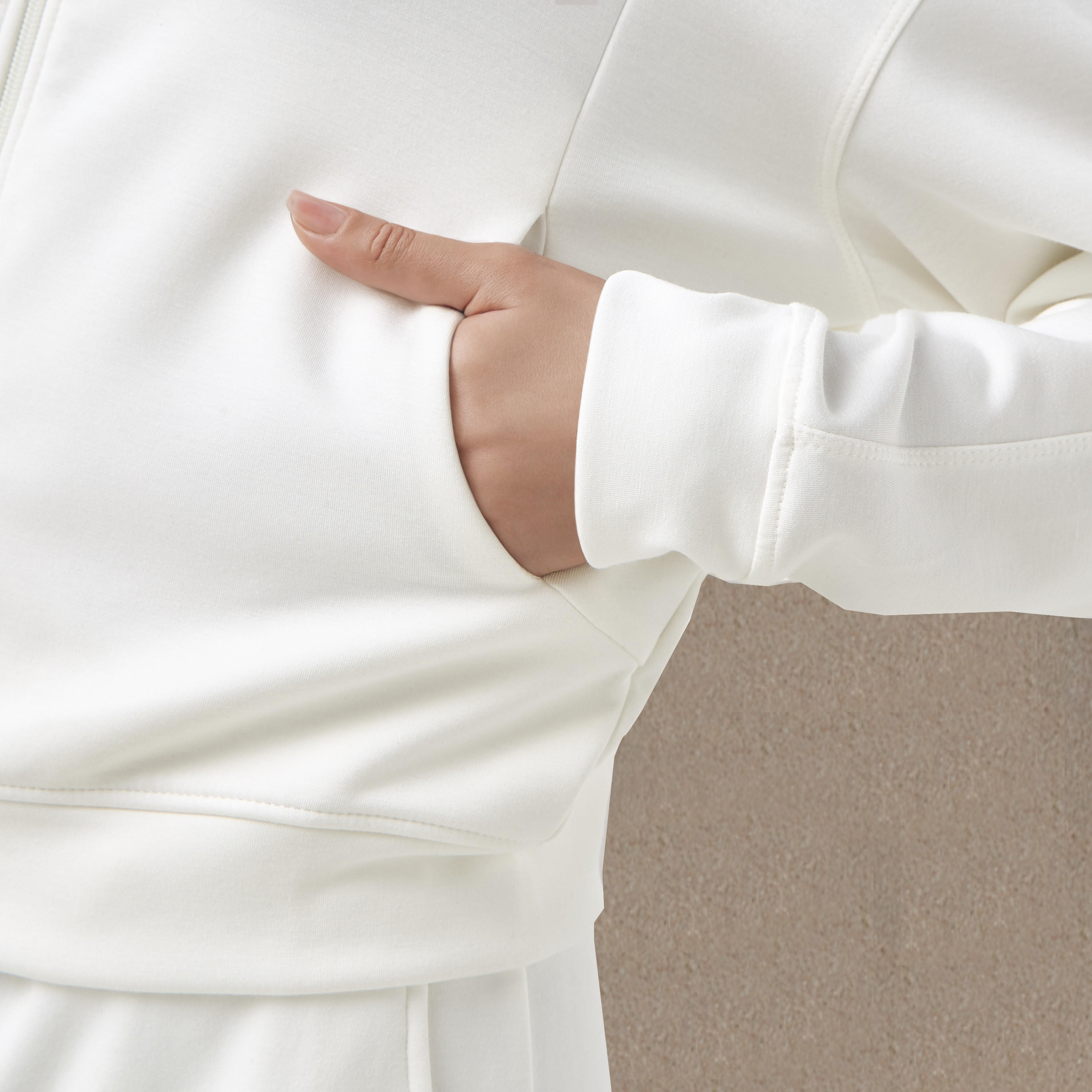 Hoodie with Cut and Sew Detail-women-winterwear-hoodiesandsweatshirts-hoodies-image-5
