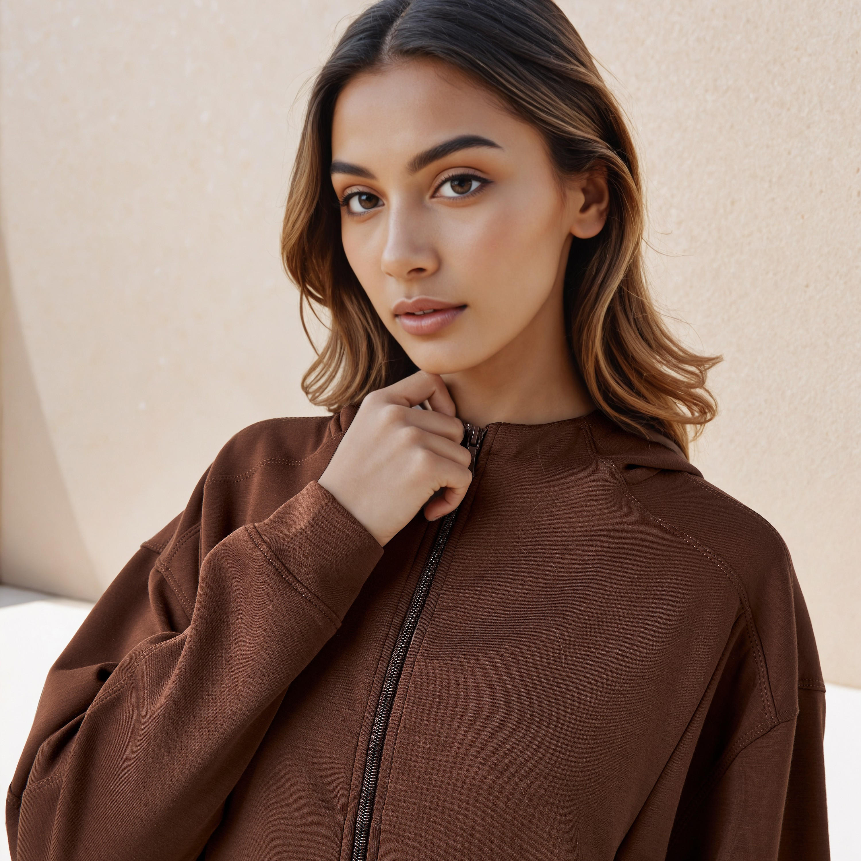 هودي بتفاصيل مغايرة-women-winterwear-hoodiesandsweatshirts-hoodies-image-4