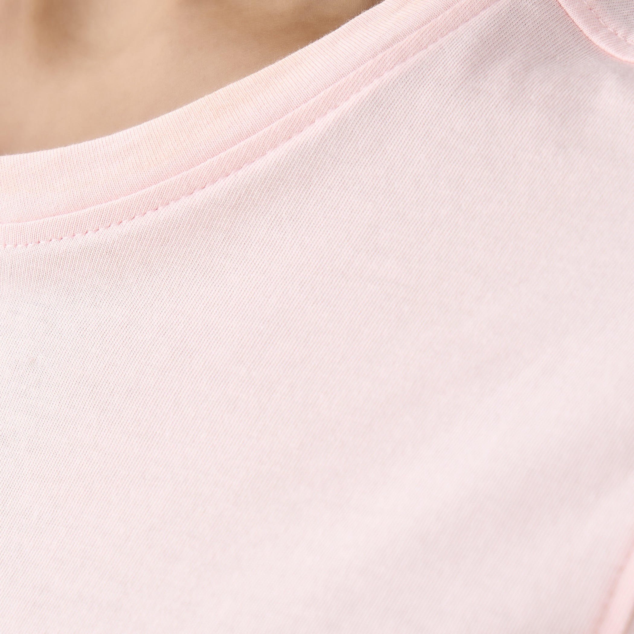 Regular Fit T-shirt with Slogan Print Cotton-women-clothing-tshirts-image-5