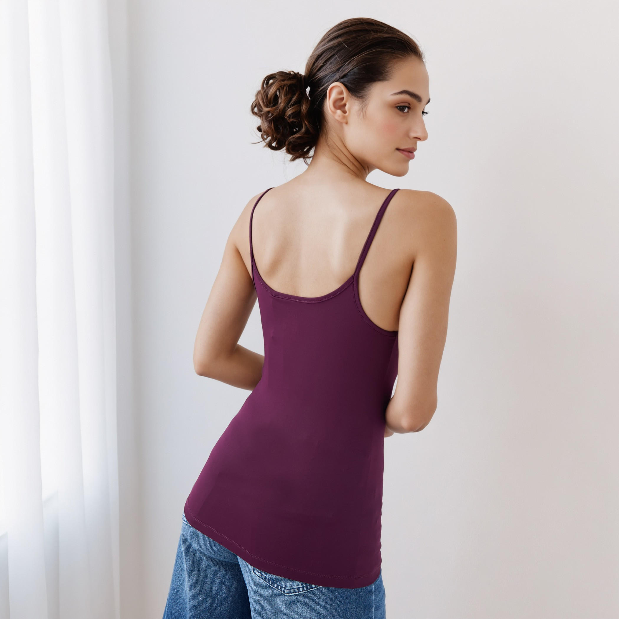 Spaghetti Strap Camisole-women-clothing-tshirts-image-3