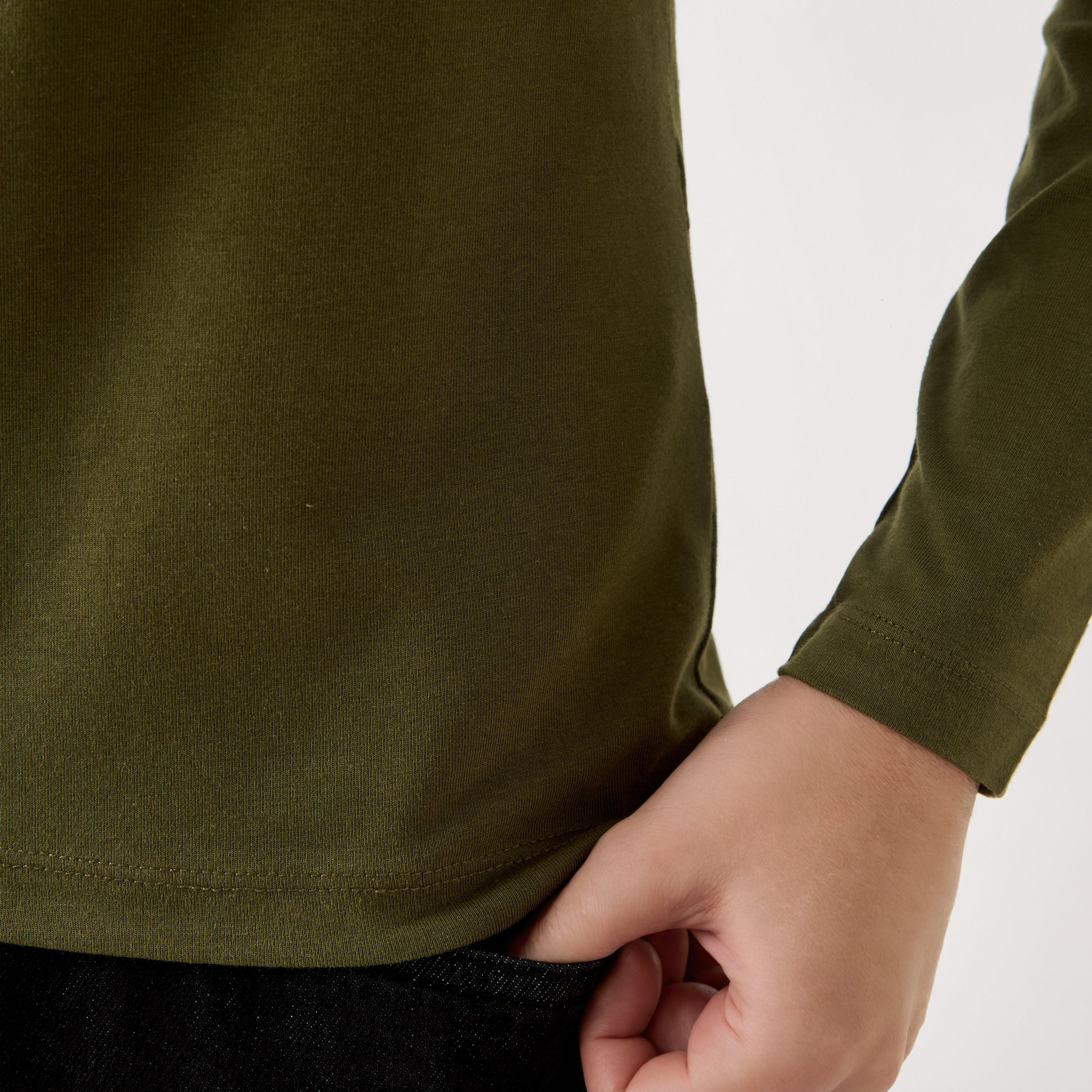 تيشيرت بقصة سليم-women-clothing-tshirts-image-5
