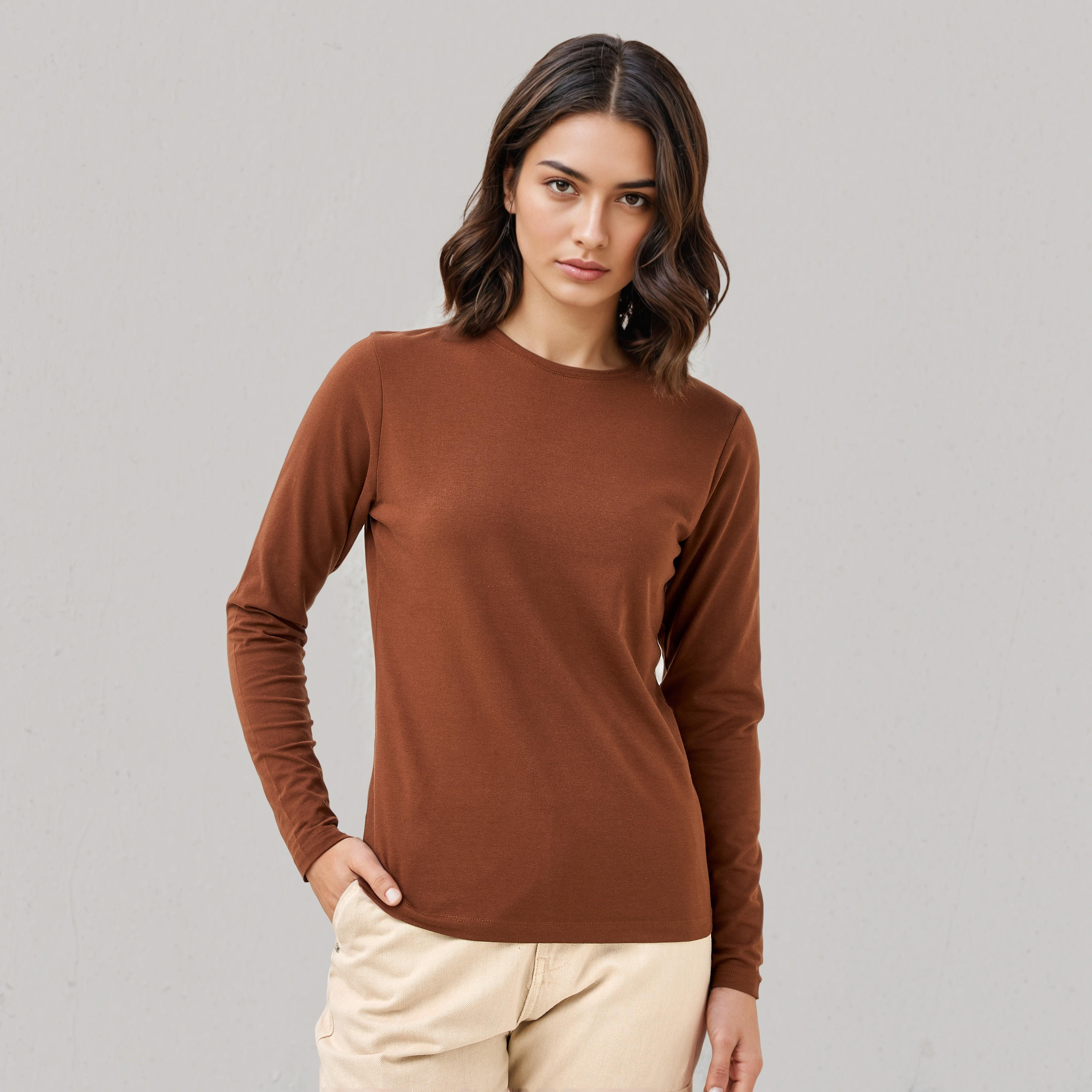 Slim Fit T-shirt-women-clothing-tshirts-image-1