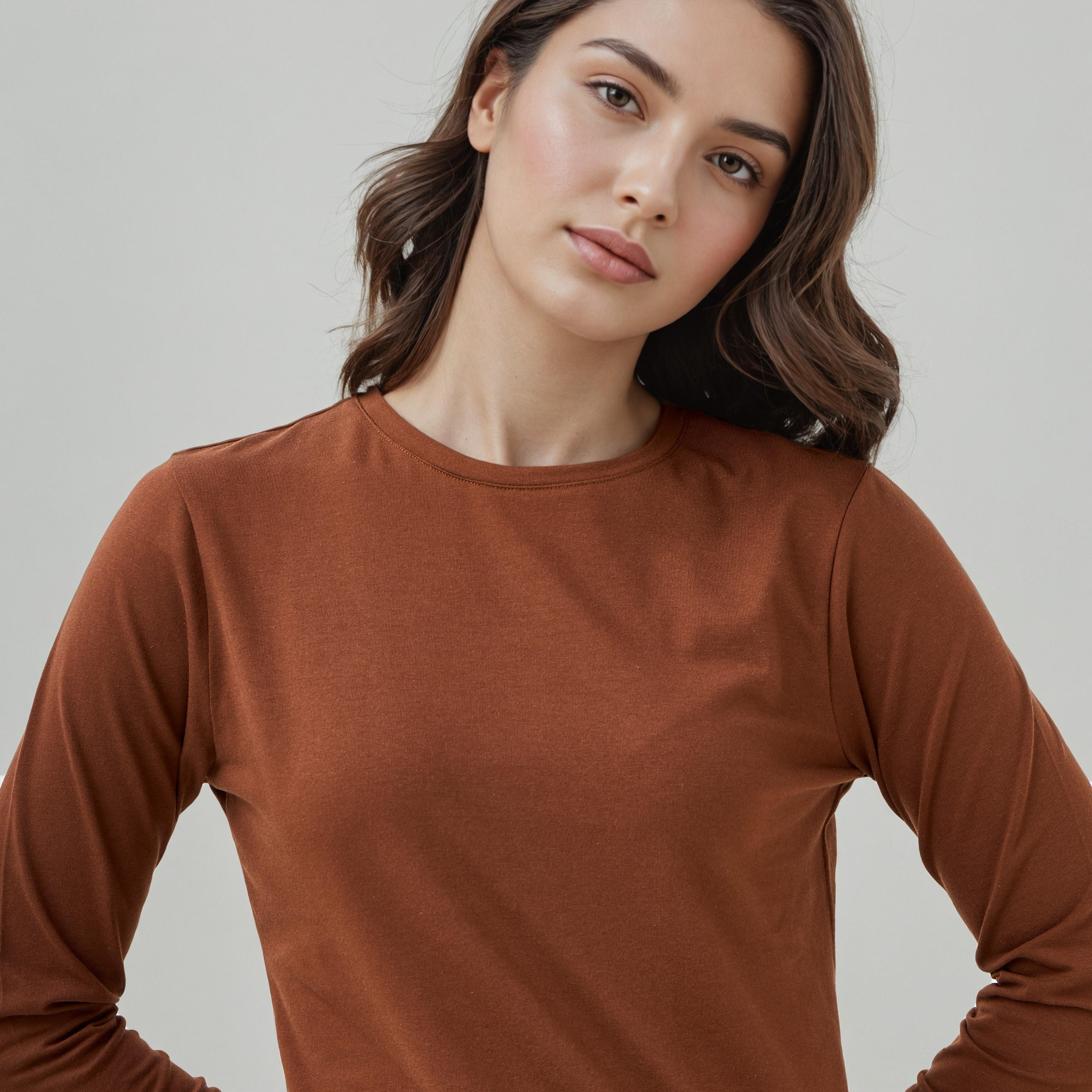 تيشيرت بقصة سليم-women-clothing-tshirts-image-4