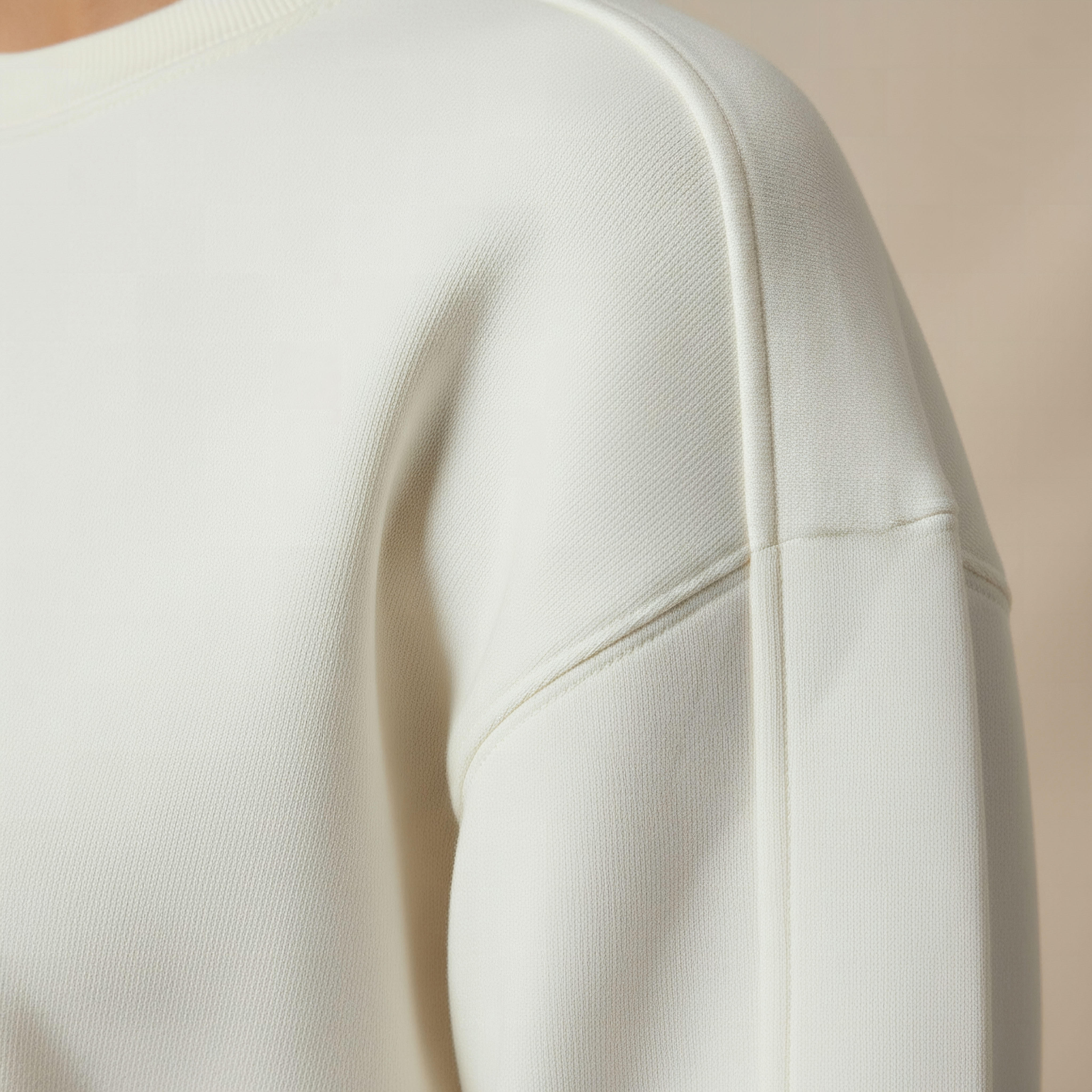 Relaxed Fit Sweatshirt with Cut and Sew-women-winterwear-hoodiesandsweatshirts-sweatshirts-image-4