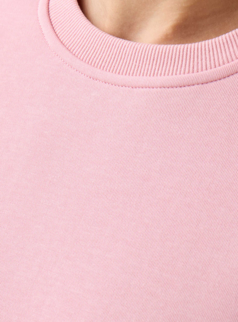 سويت شيرت بقصّة مريحة-women-winterwear-hoodiesandsweatshirts-sweatshirts-image-5