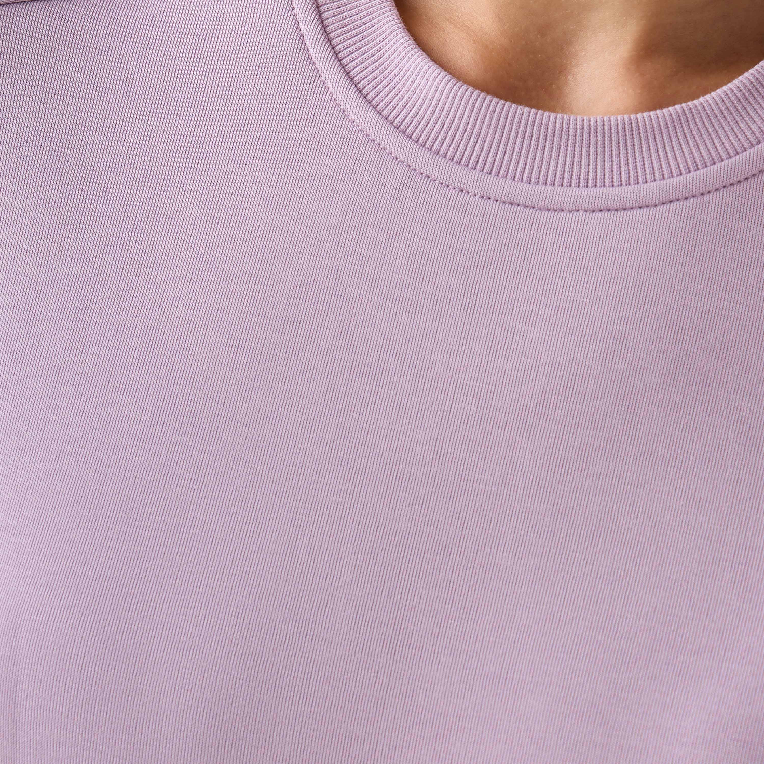 سويت شيرت بقصّة مريحة-women-winterwear-hoodiesandsweatshirts-sweatshirts-image-5