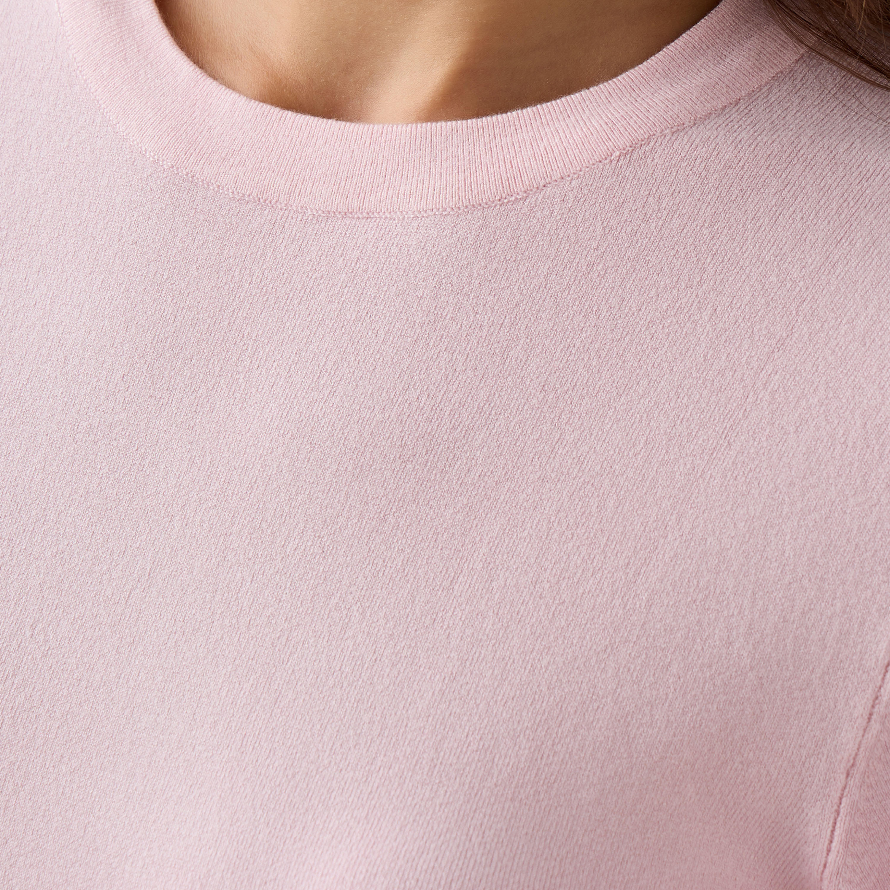 كنزة بياقة ضيقة وقصة عادية-women-clothing-cardigansandjumpers-jumpers-image-2