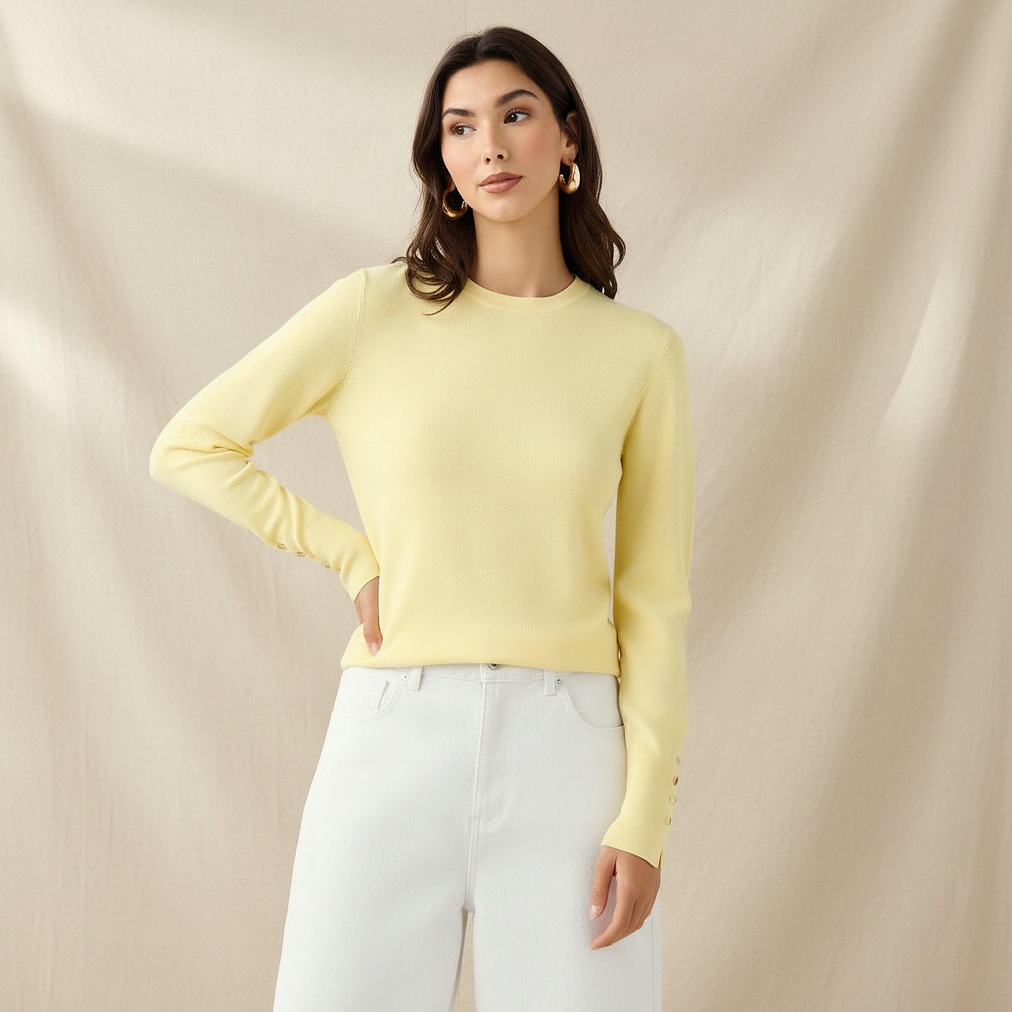 Regular Fit Crew Neck Sweater-women-clothing-cardigansandjumpers-jumpers-image-1