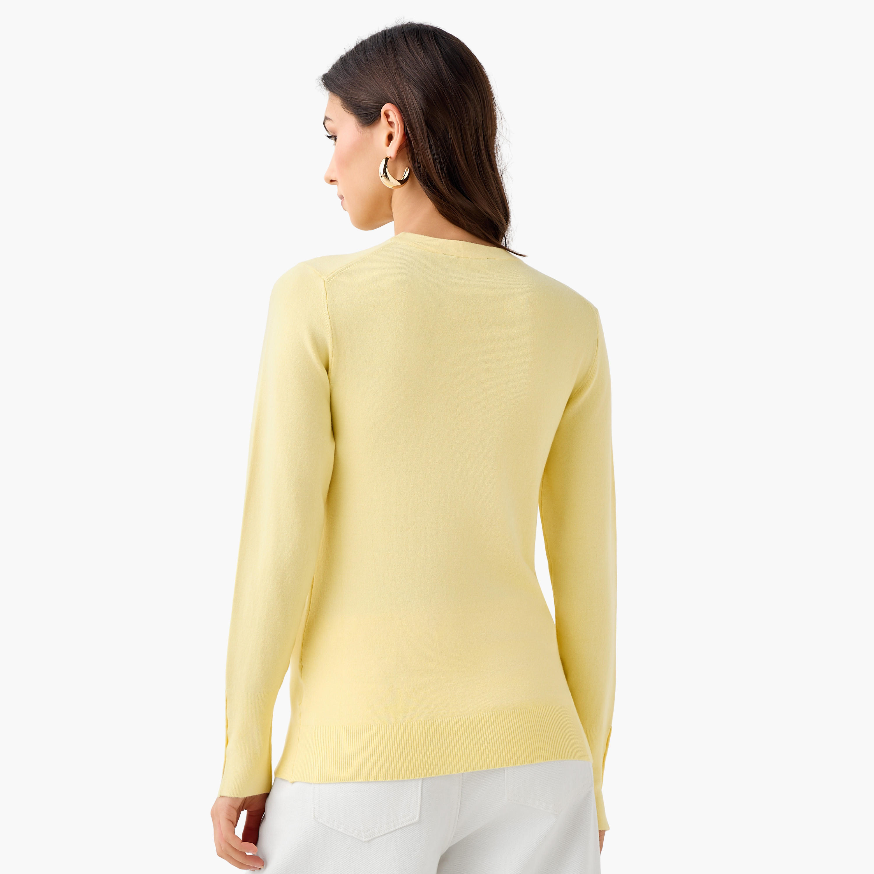 Regular Fit Crew Neck Sweater-women-clothing-cardigansandjumpers-jumpers-image-3