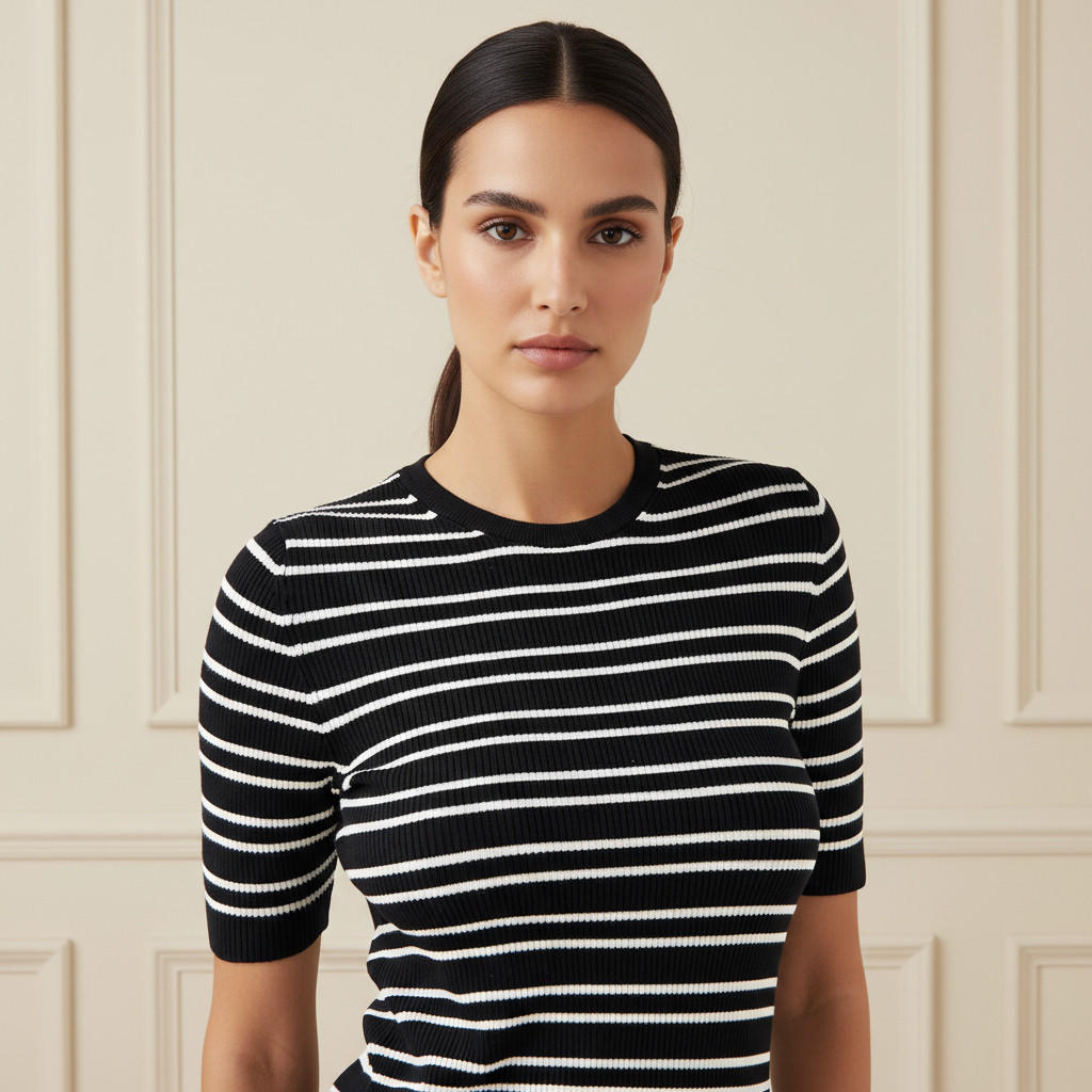 كنزة مخططة بياقة ضيقة-women-clothing-cardigansandjumpers-jumpers-image-4