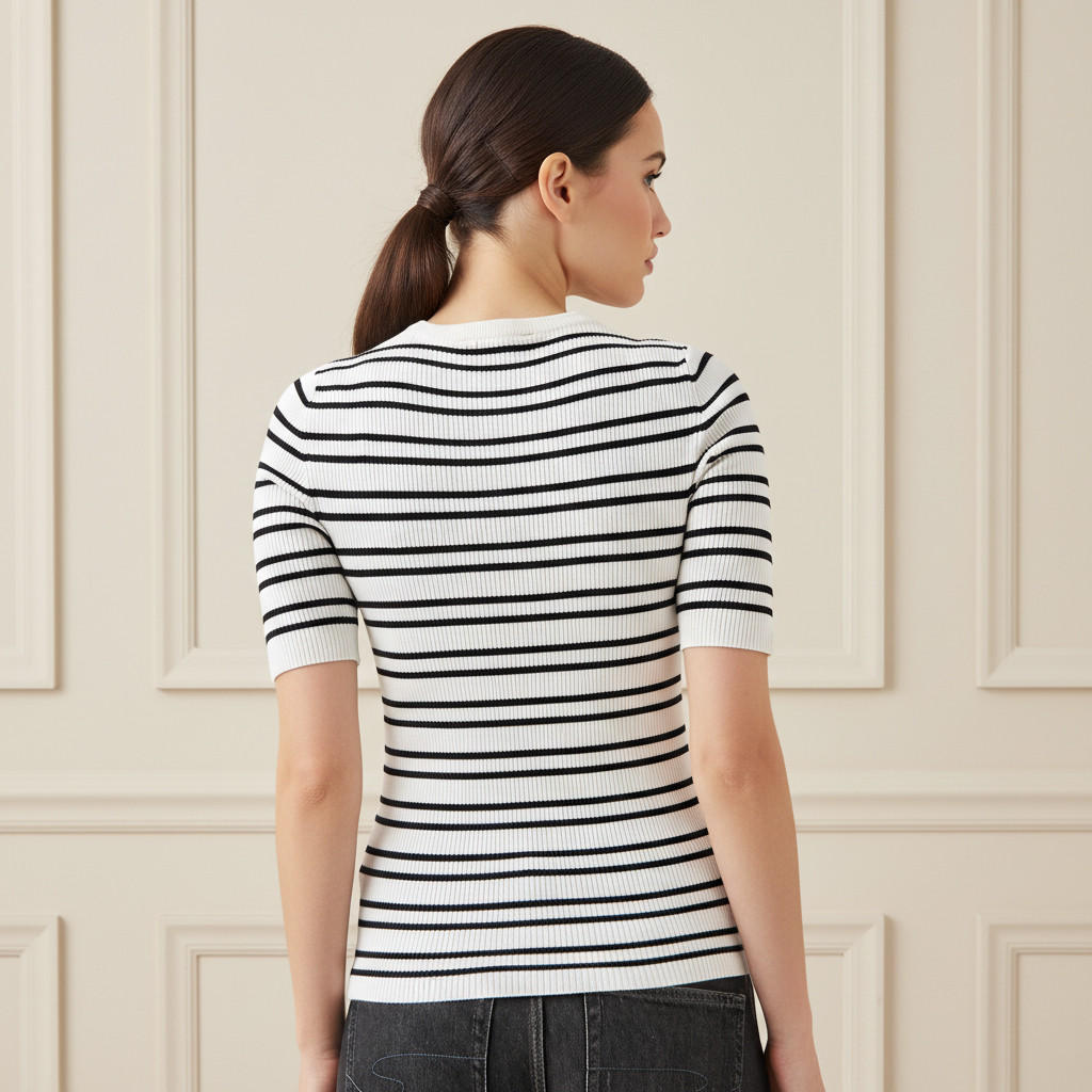 كنزة مخططة بياقة ضيقة-women-clothing-cardigansandjumpers-jumpers-image-3