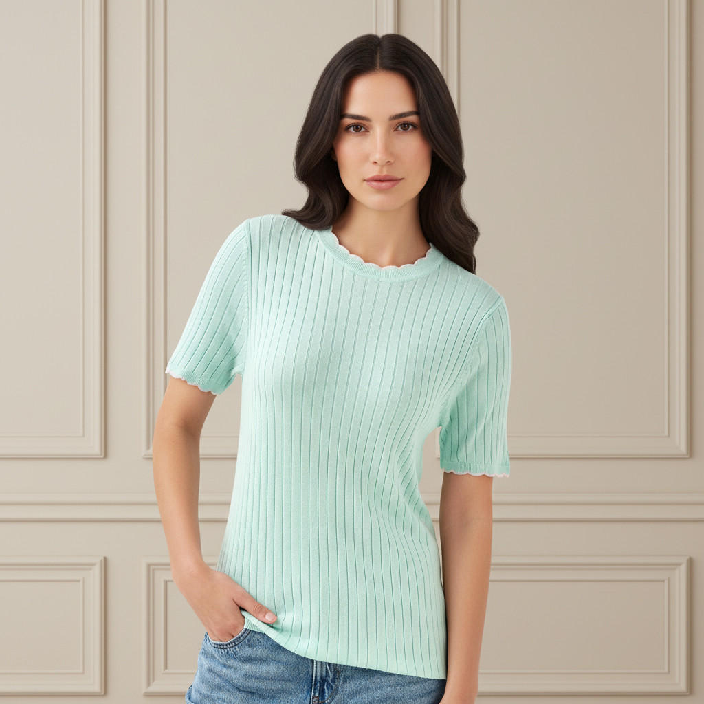 كنزة مضلعة بياقة صدفية-women-clothing-cardigansandjumpers-jumpers-image-5