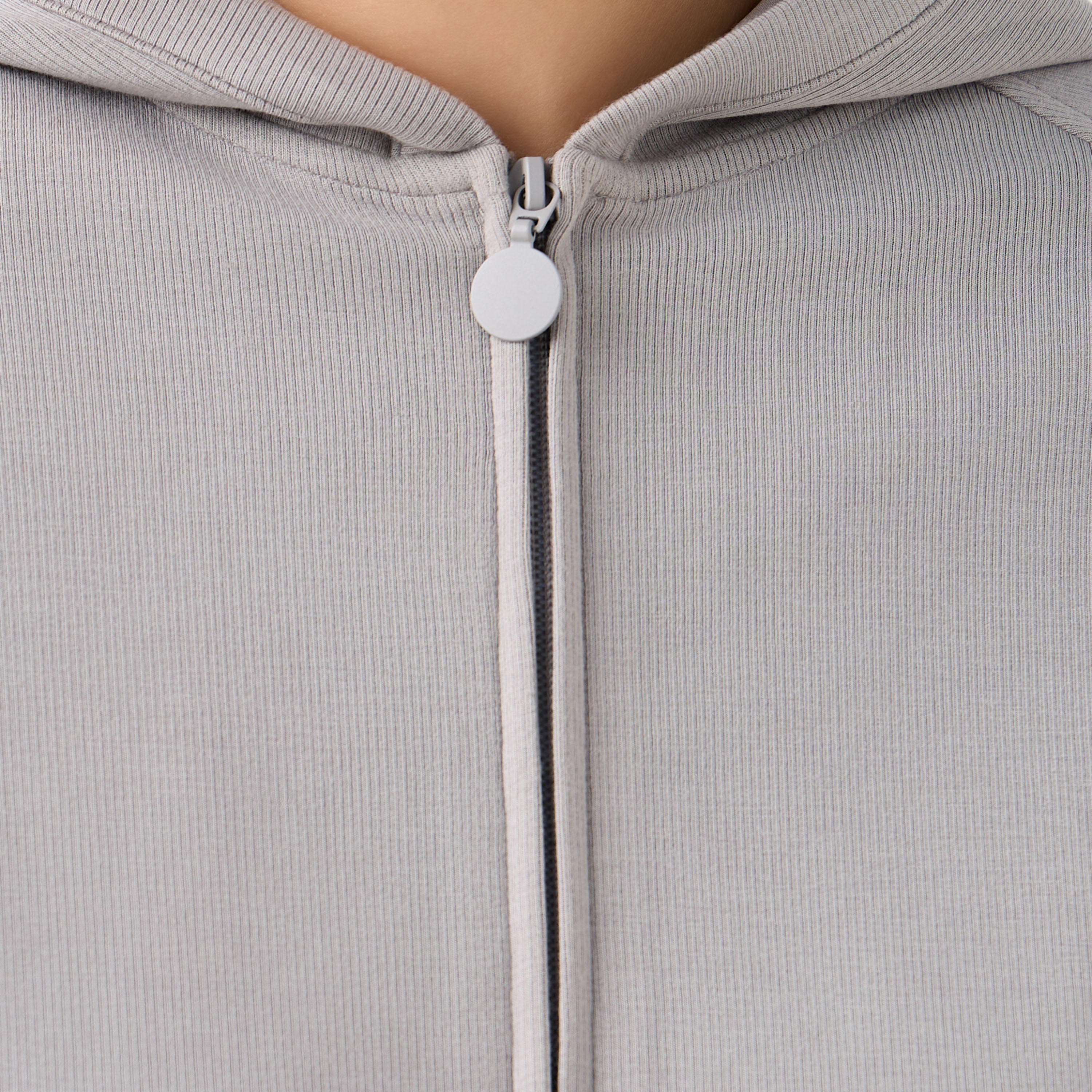 Hoodie with Ribbed Design-women-winterwear-hoodiesandsweatshirts-hoodies-image-4