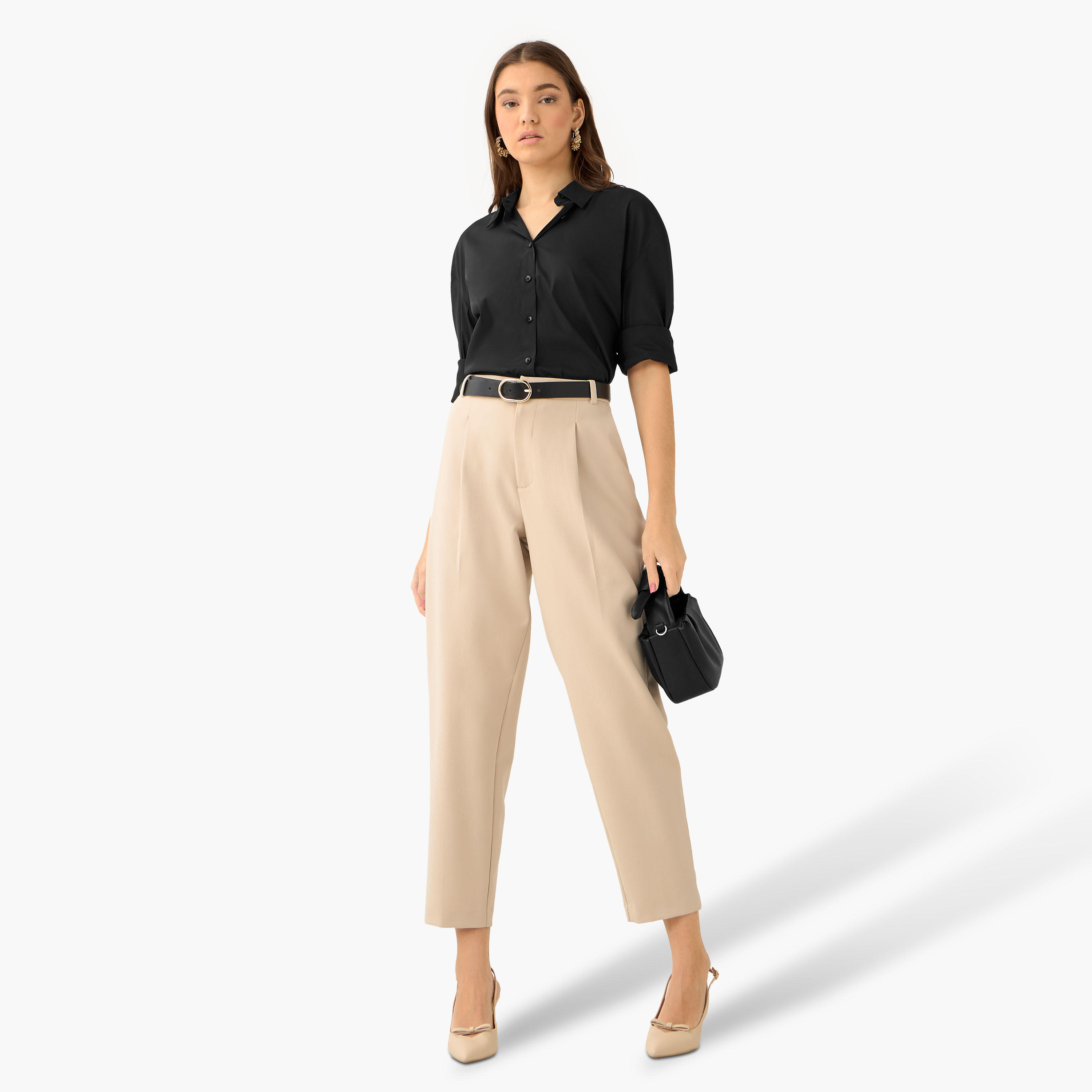قميص بوبلين بطول غير متساوي-women-clothing-shirtsandblouses-shirts-image-5