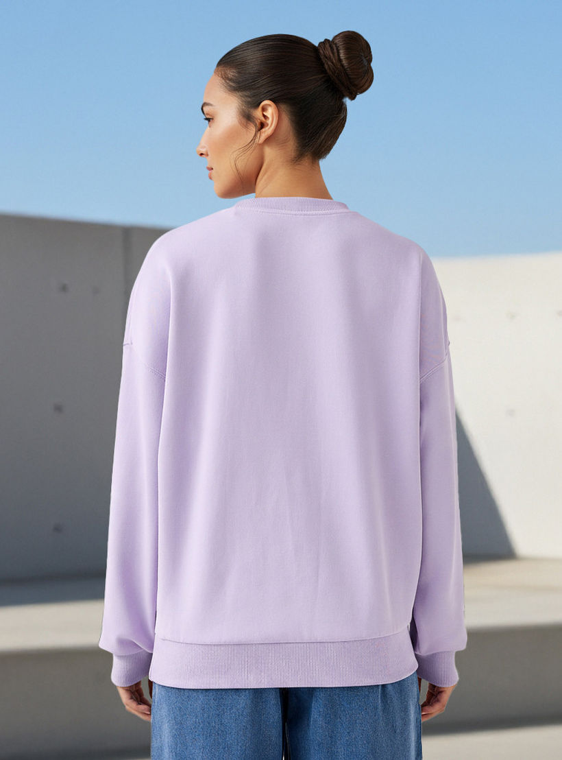 سويت شيرت بقصة عادية وطبعات-women-winterwear-hoodiesandsweatshirts-sweatshirts-image-3