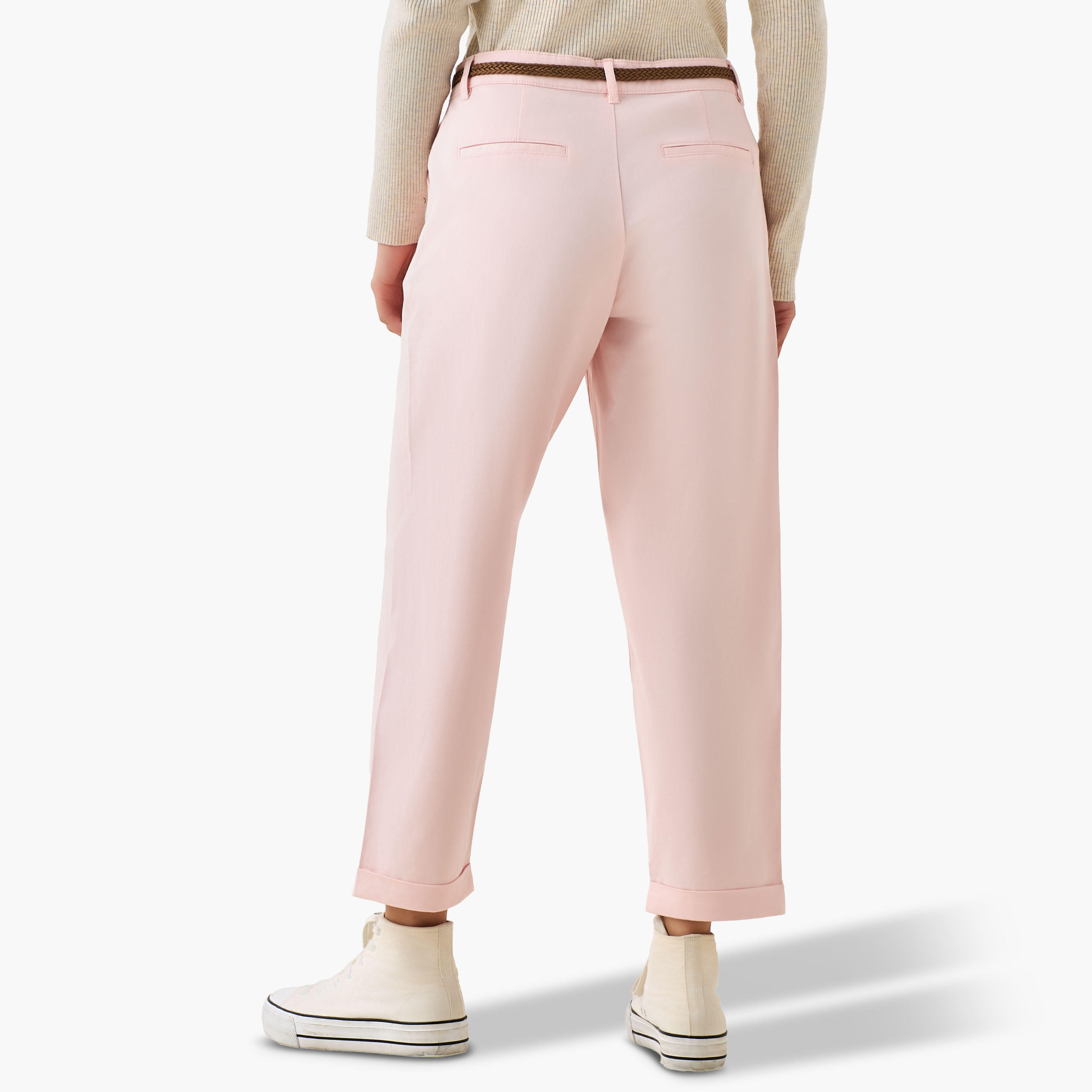 Relaxed Fit High Waist Chino Pants-women-clothing-bottoms-trousers-image-3