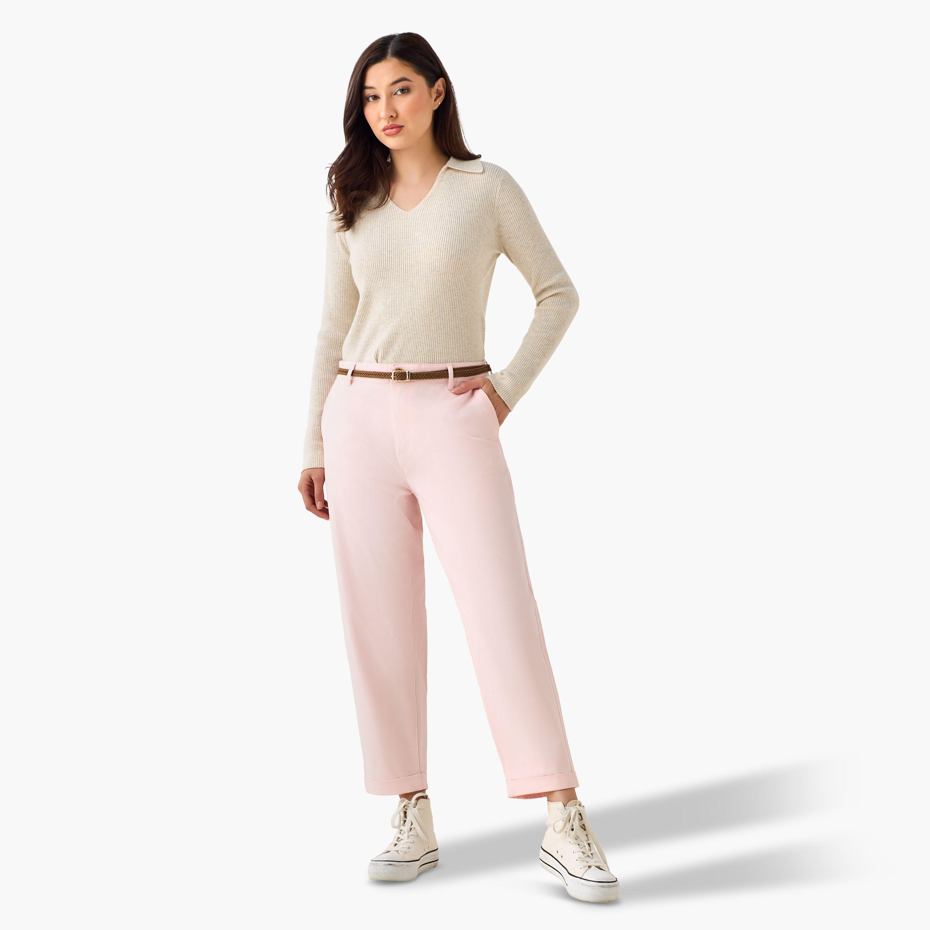 Relaxed Fit High Waist Chino Pants-women-clothing-bottoms-trousers-image-6