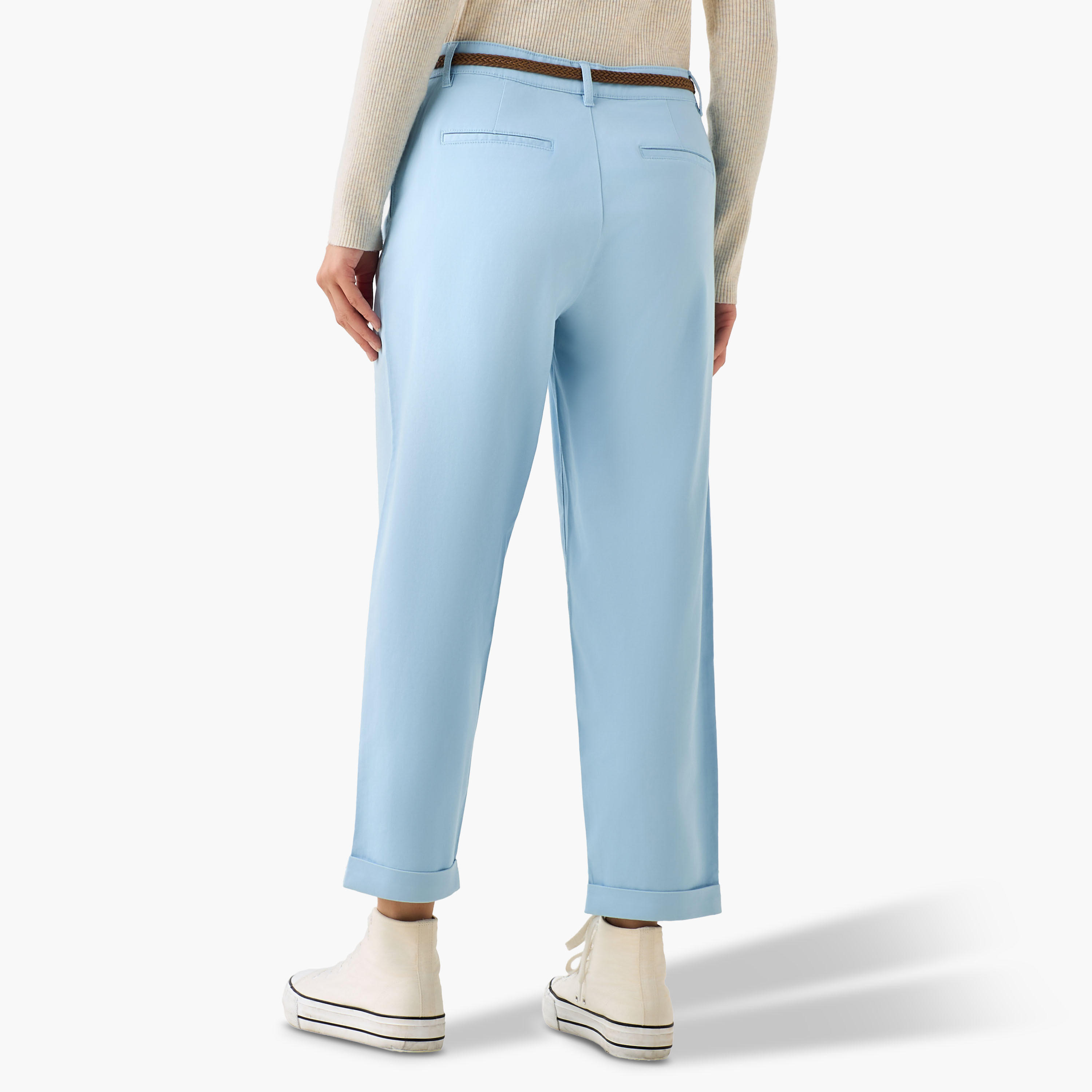 Relaxed Fit High Waist Chino Pants-women-clothing-bottoms-trousers-image-3