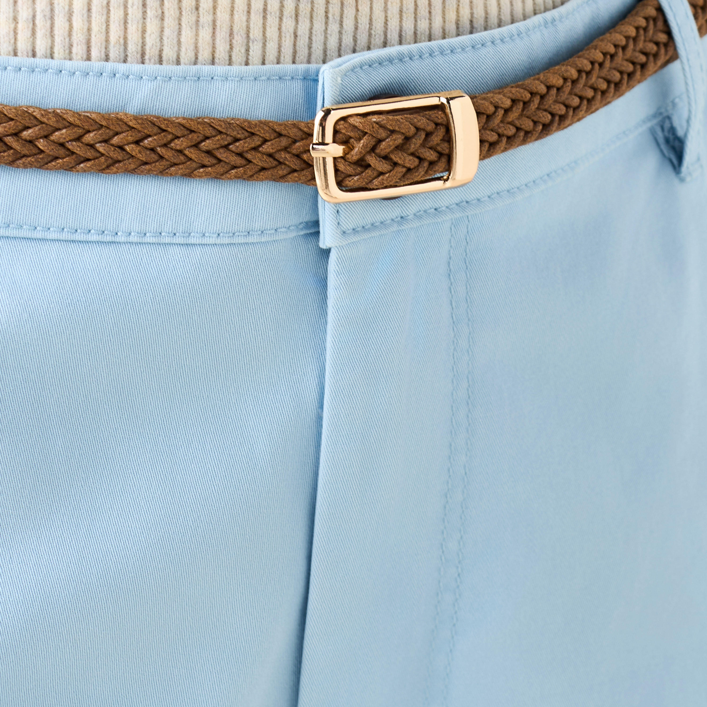 بنطلون شينو بخصر مرتفع وقصة مريحة-women-clothing-bottoms-trousers-image-5