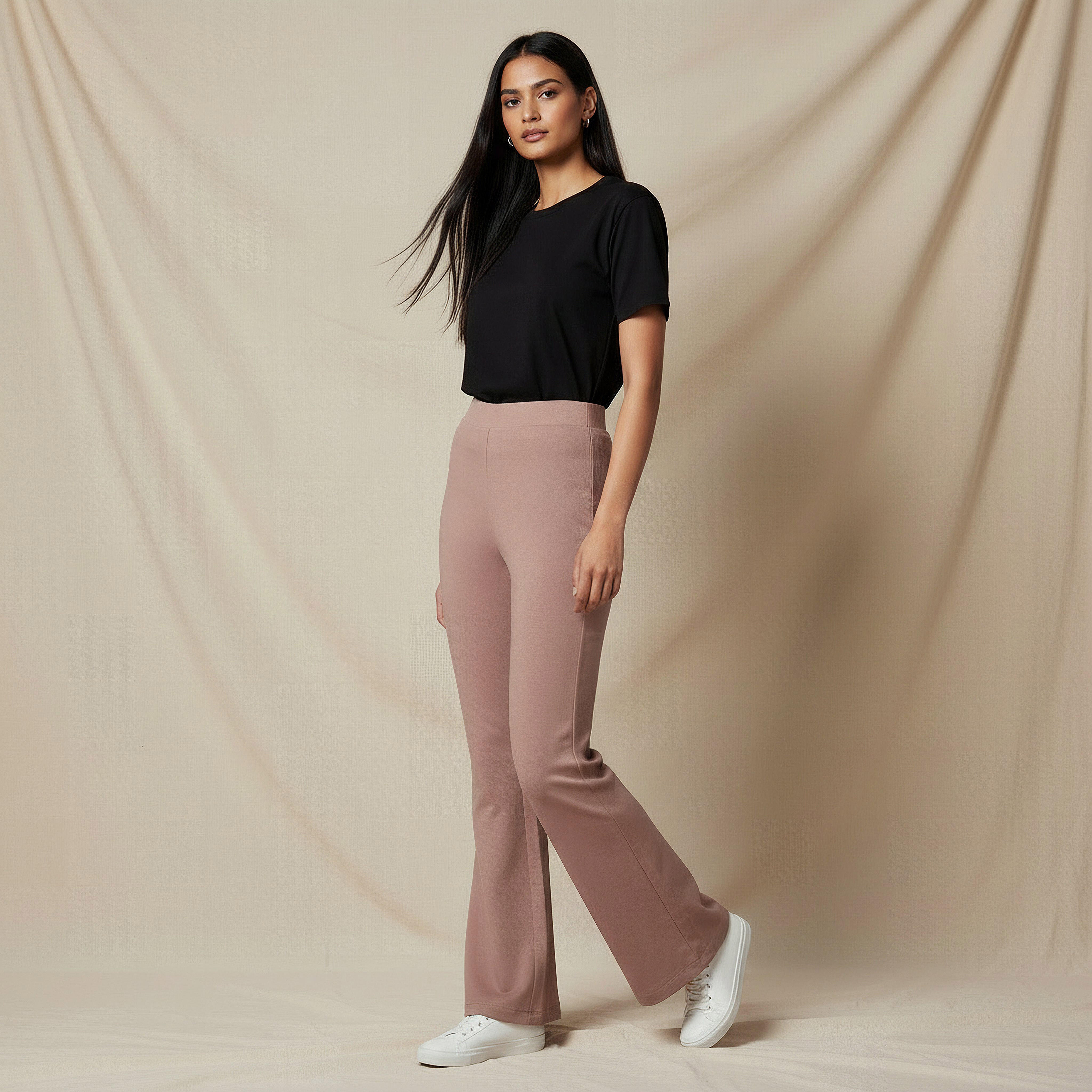 بنطلون ليقنز بوتليج بخصر عالي-women-clothing-bottoms-leggings-image-3