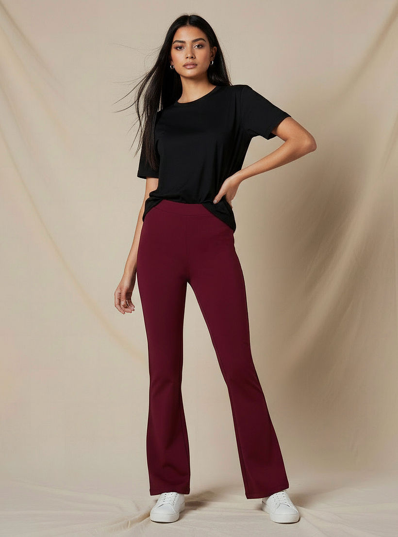 High-Rise Bootleg Leggings-women-clothing-bottoms-leggings-image-2
