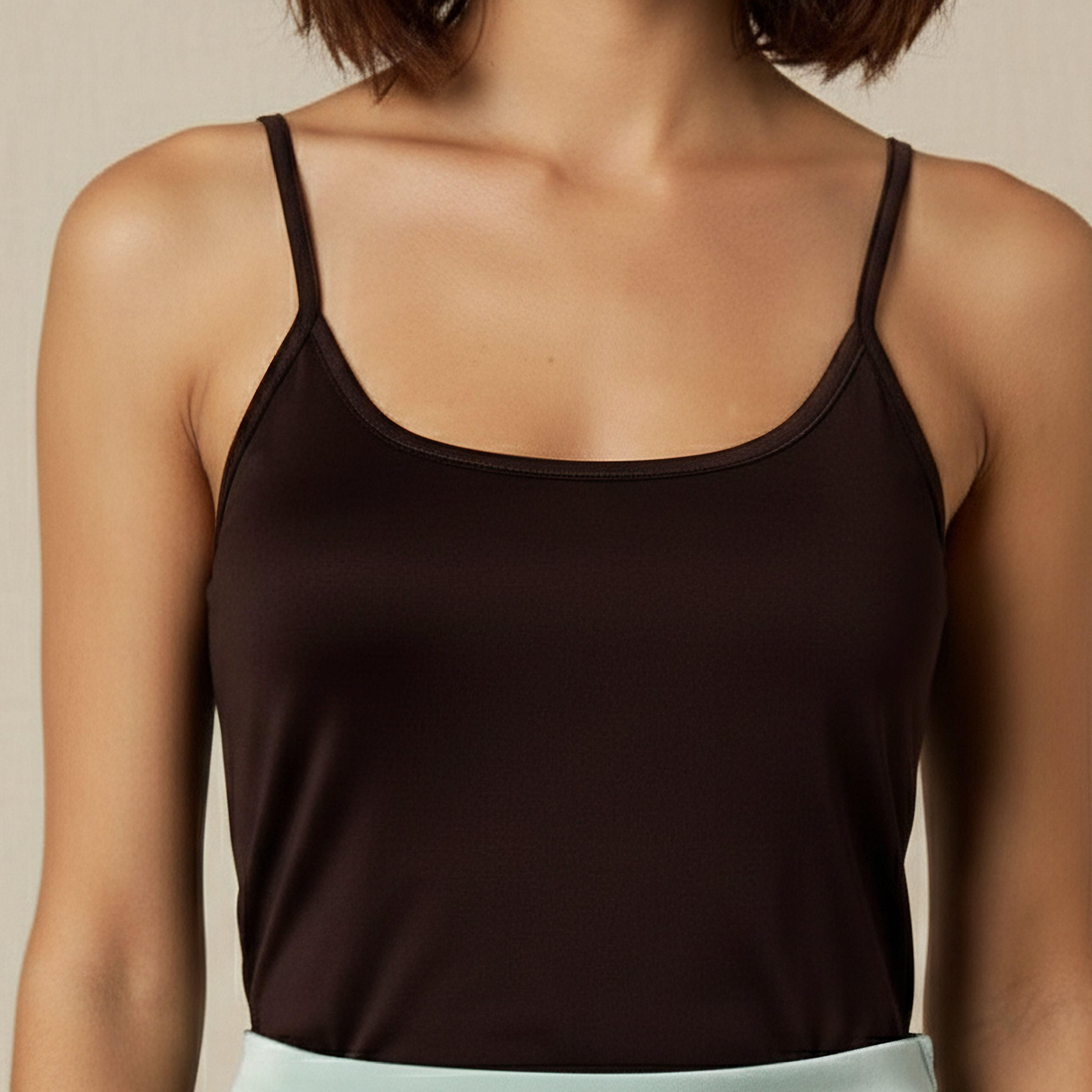 Regular Fit Tank Top with Scoop Neck-women-clothing-lingerie-camisoles-image-4