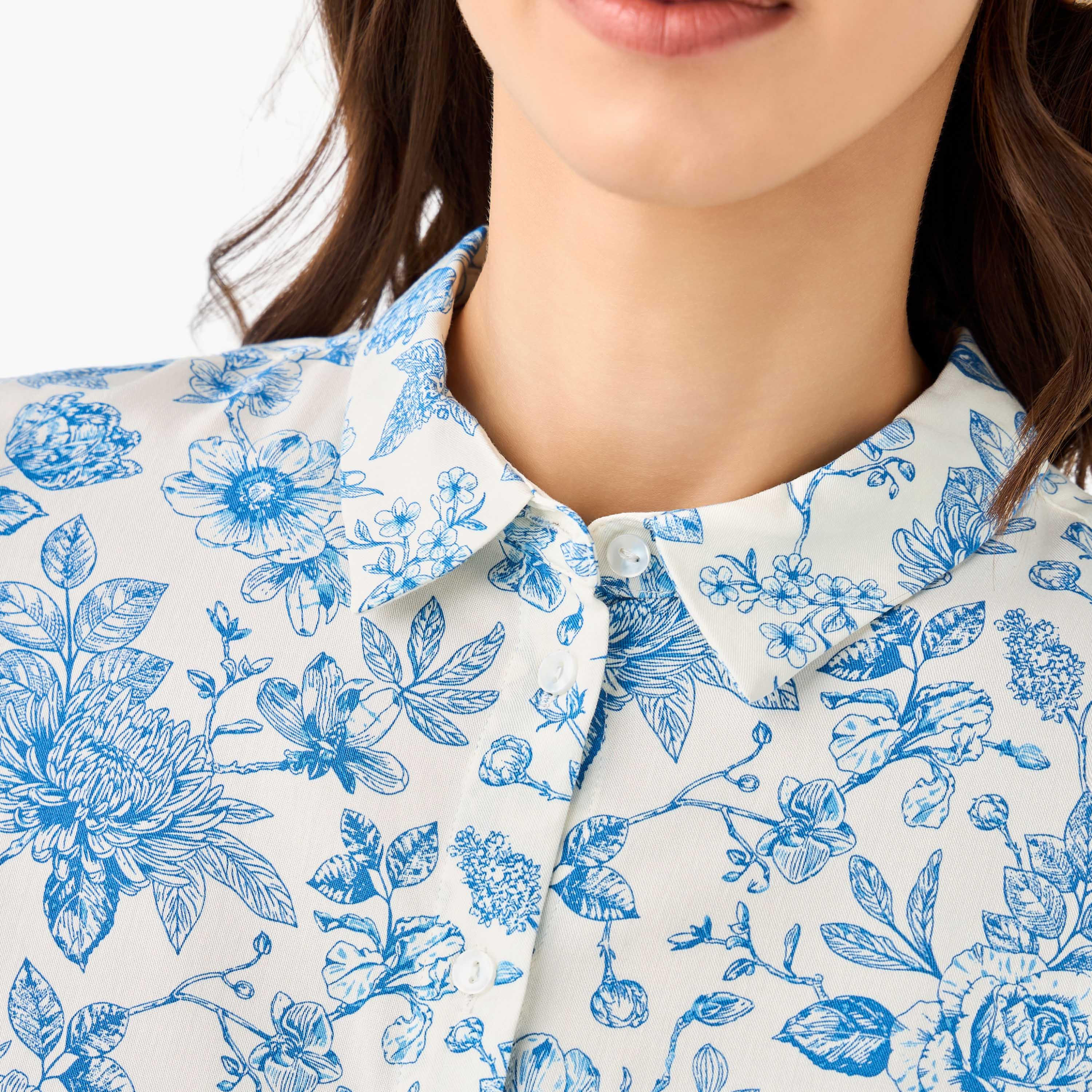قميص فيسكوز بطبعة زهور-women-clothing-shirtsandblouses-shirts-image-2