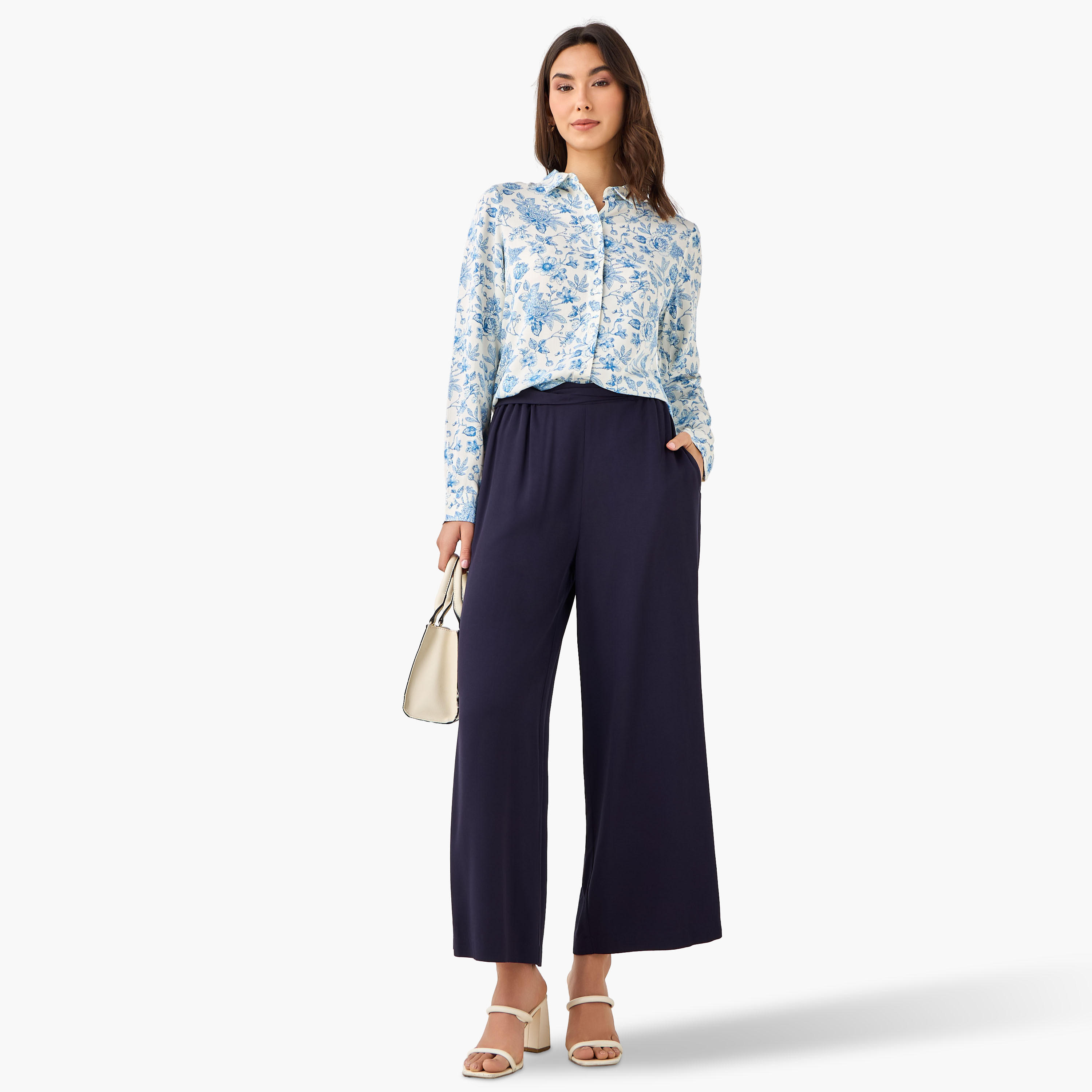 قميص فيسكوز بطبعة زهور-women-clothing-shirtsandblouses-shirts-image-3