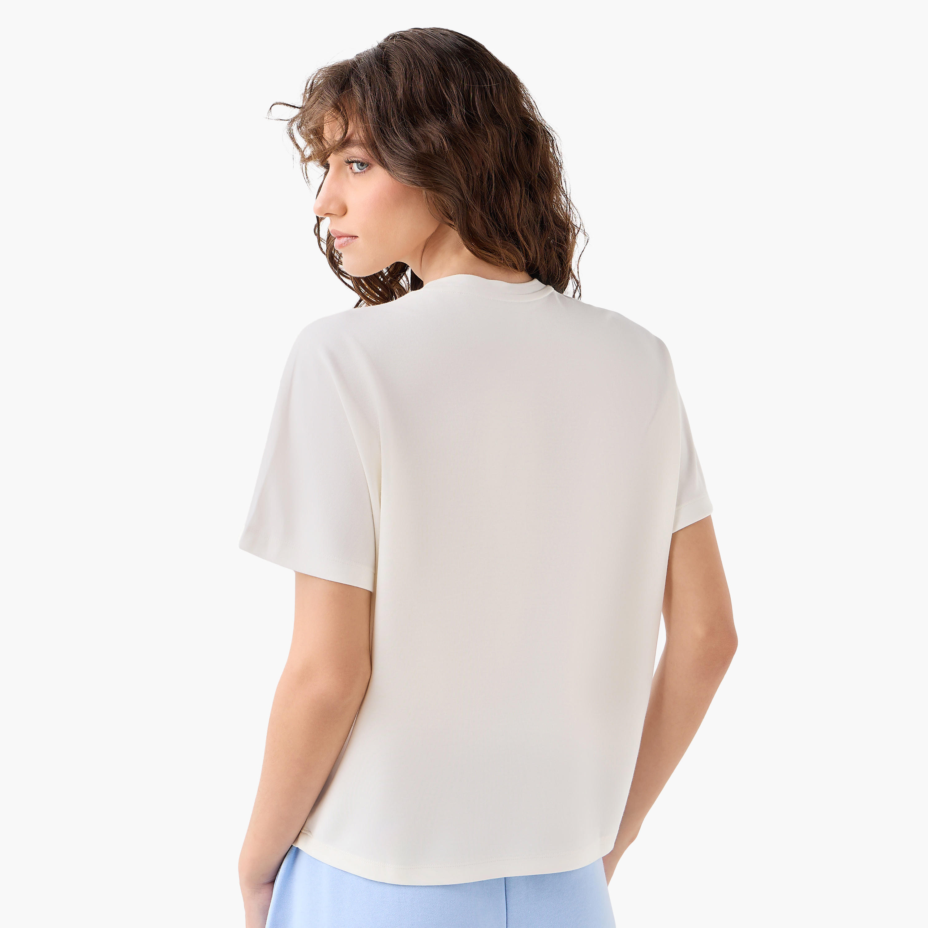 T-Shirt with Extended Sleeves-women-clothing-coordsets-image-5