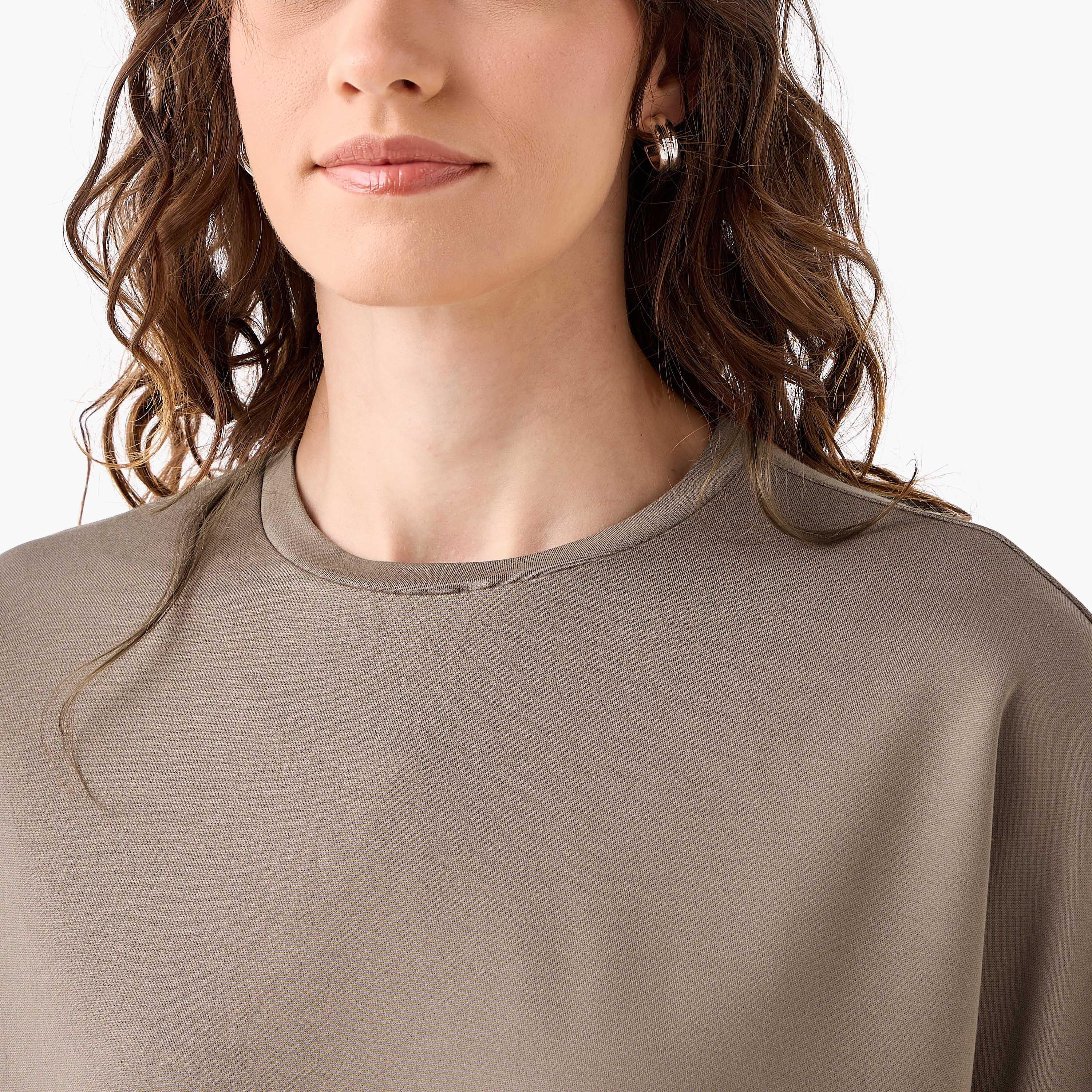 T-Shirt with Extended Sleeves-women-clothing-coordsets-image-6