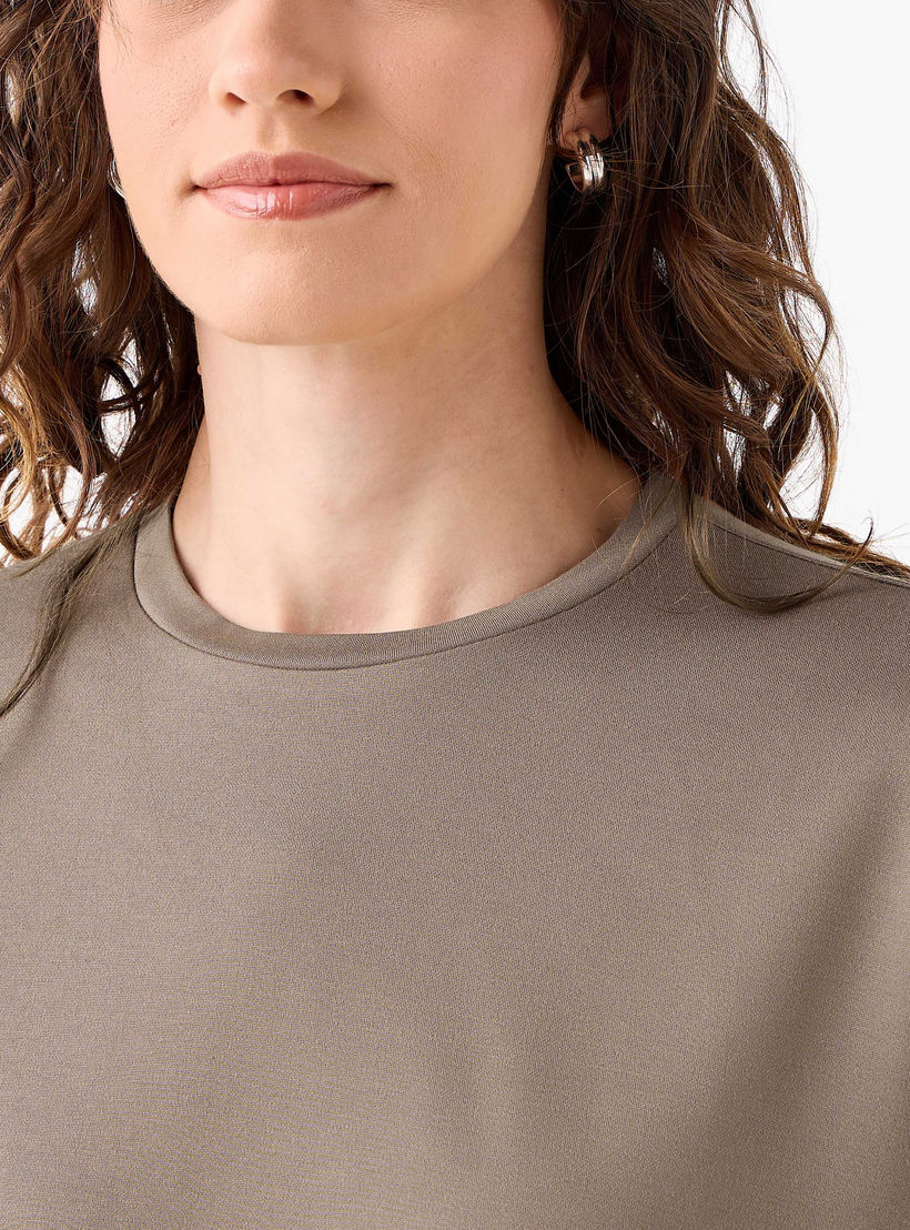 T-Shirt with Extended Sleeves-women-clothing-coordsets-image-6