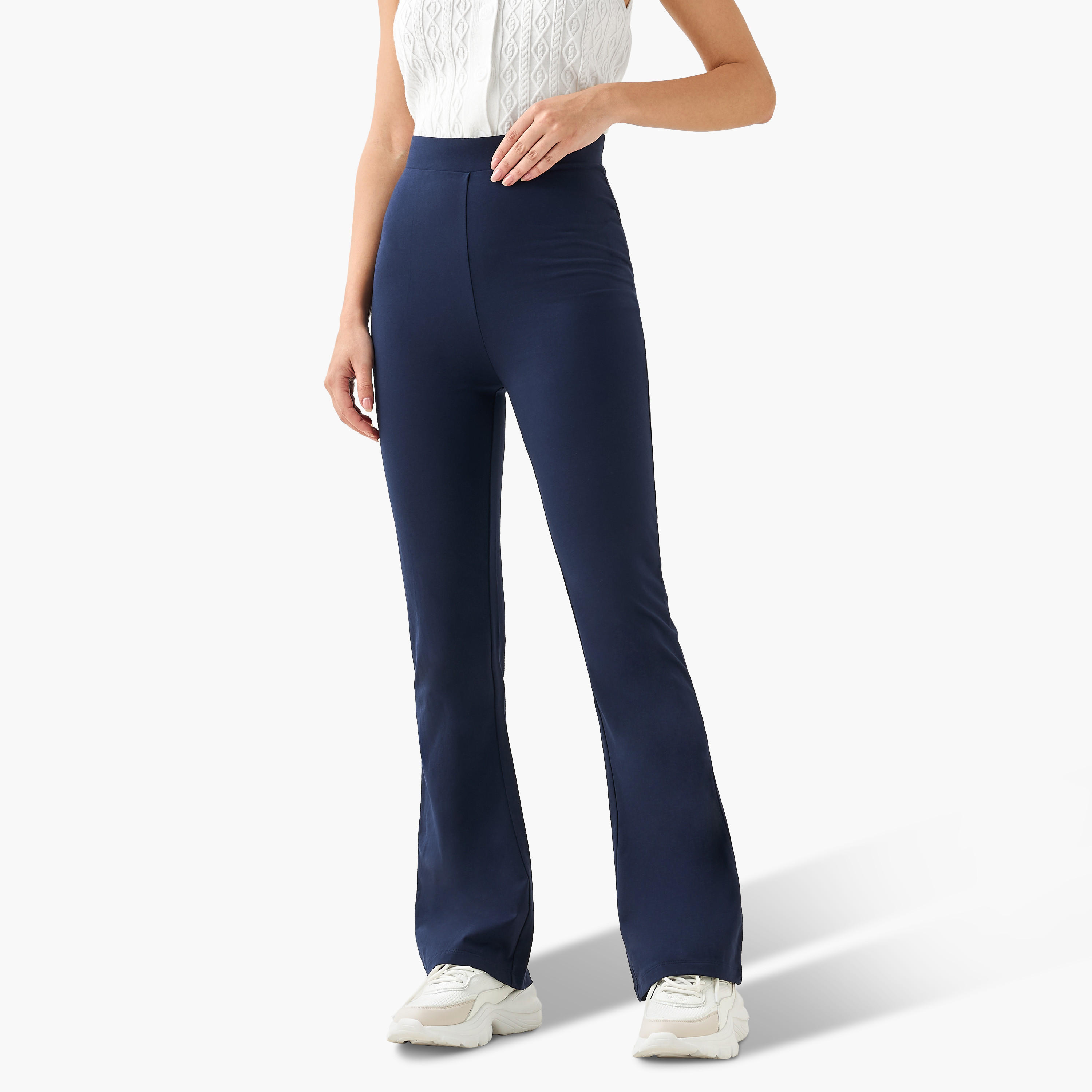 بنطلون ليقنز بخصر مرتفع وقصّة واسعة-women-clothing-bottoms-leggings-image-4
