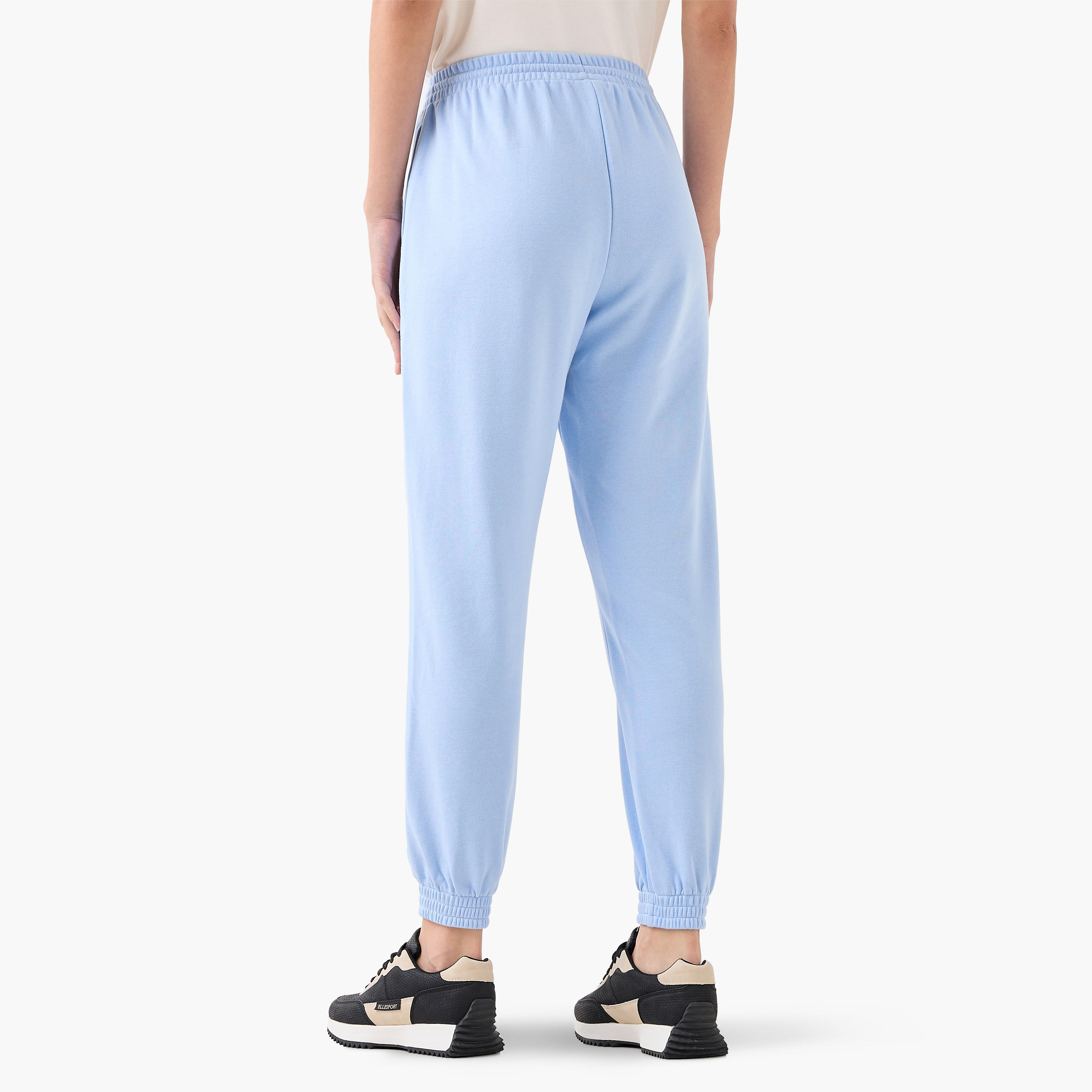 بنطلون رياضي بخصر مرن وجيوب-women-clothing-bottoms-joggers-image-4