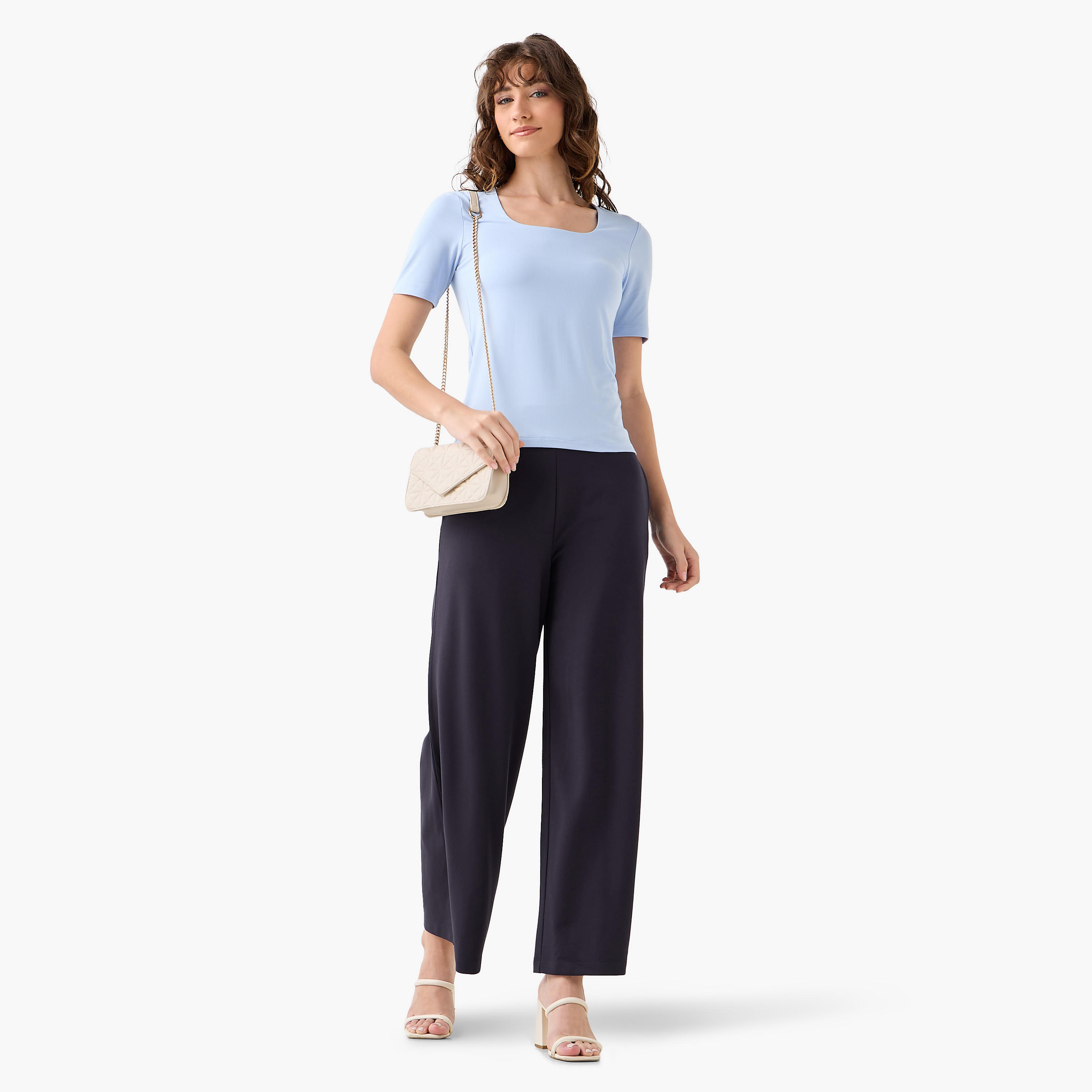 Flexi Waist Wide Leg Pants-women-clothing-bottoms-trousers-image-3